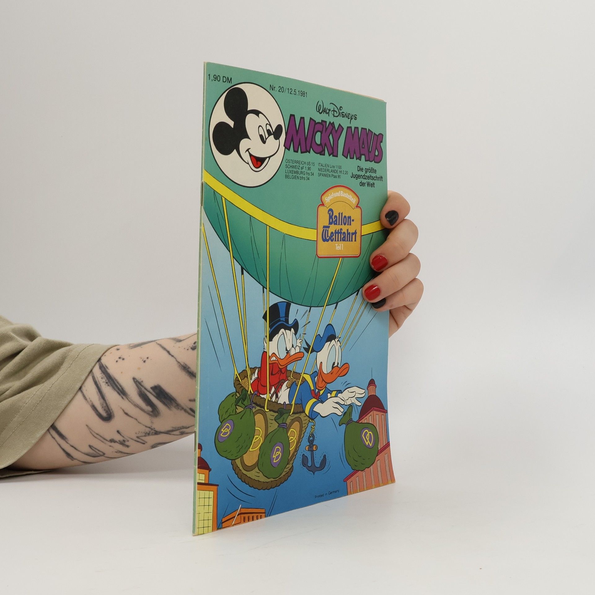 Walt Disney Micky Maus 20/1981