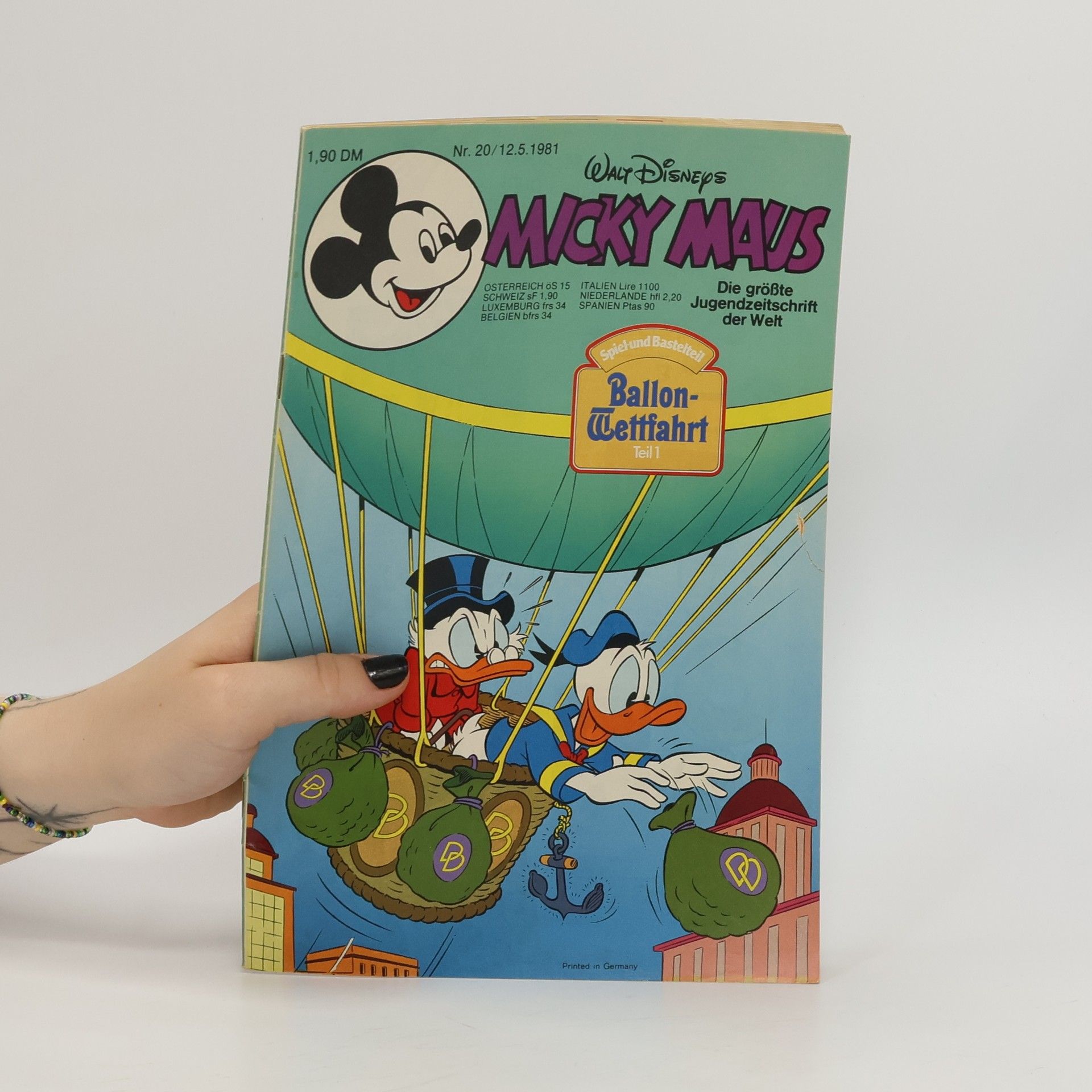 Walt Disney Micky Maus 20/1981
