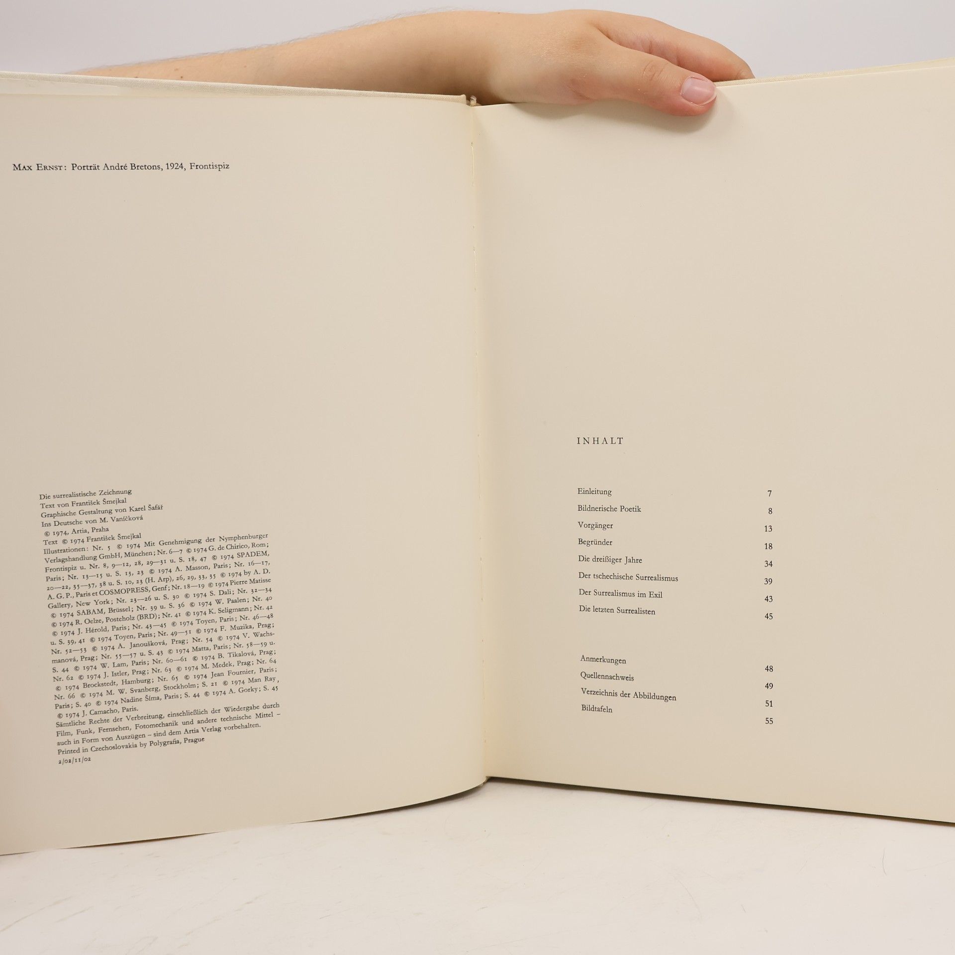 František Šmejkal Die surrealistische Zeichnung