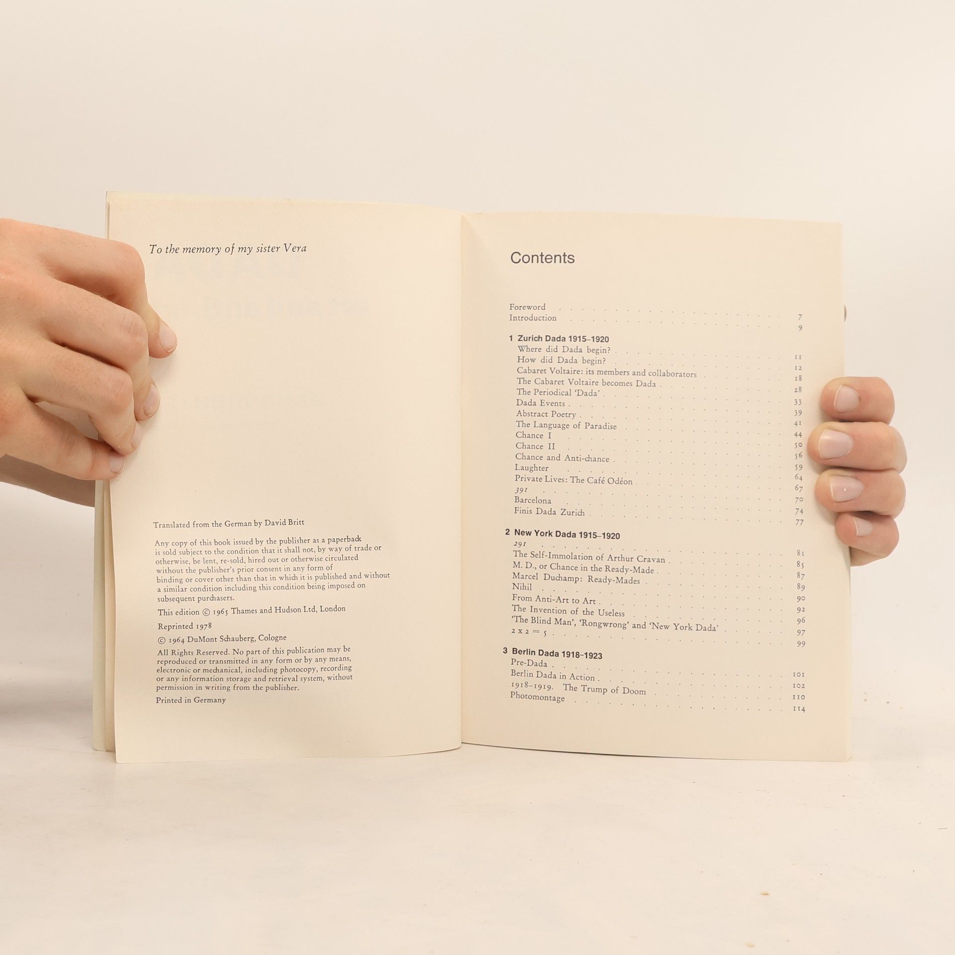 Hans Richter Dada, Art and Anti-art