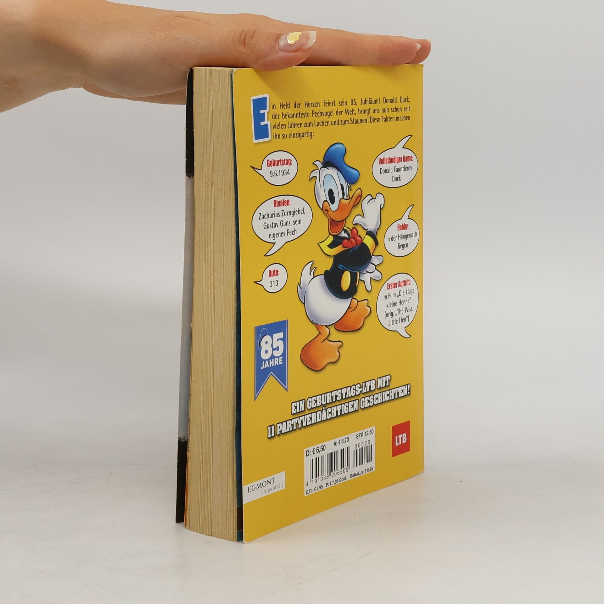 Walt Disney Lustiges Taschenbuch 520. 85 Jahre Donald Duck