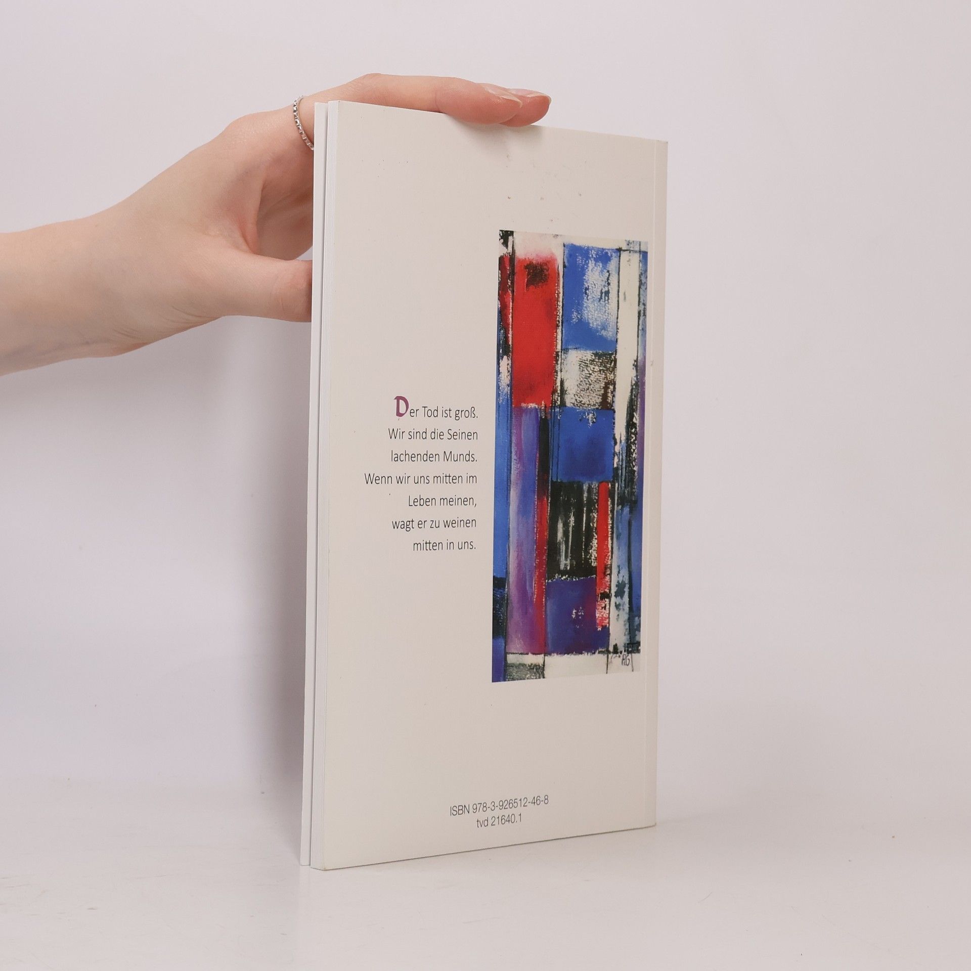 Rainer Maria Rilke Das kleine Buch von der Herrlichkeit des Lebens