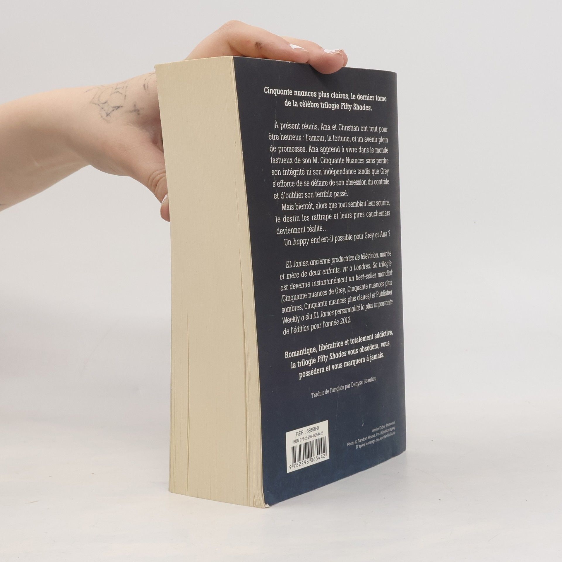 E. L. James Cinquante nuances plus claires