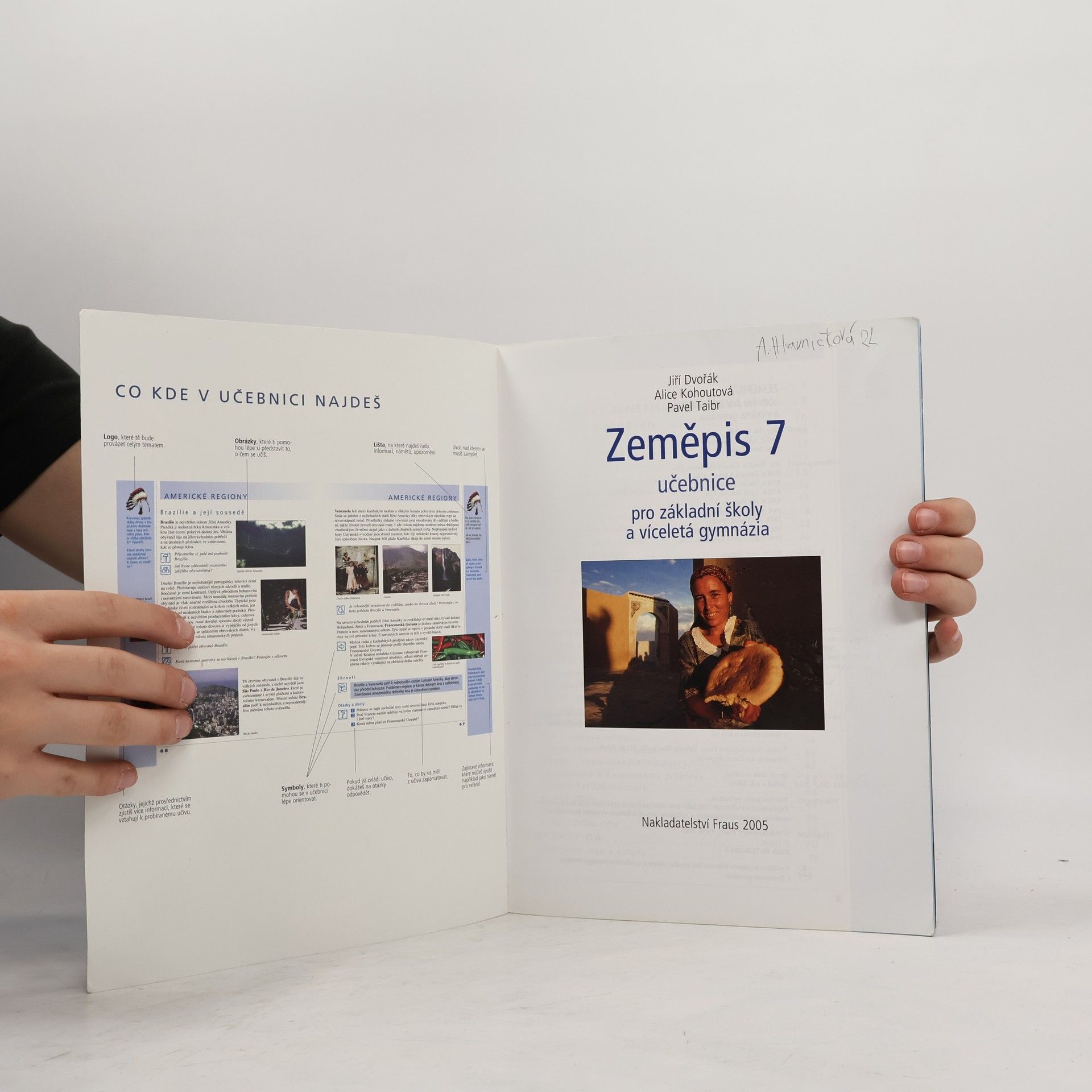 Collectif d'auteurs Zeměpis 7 Učebnice