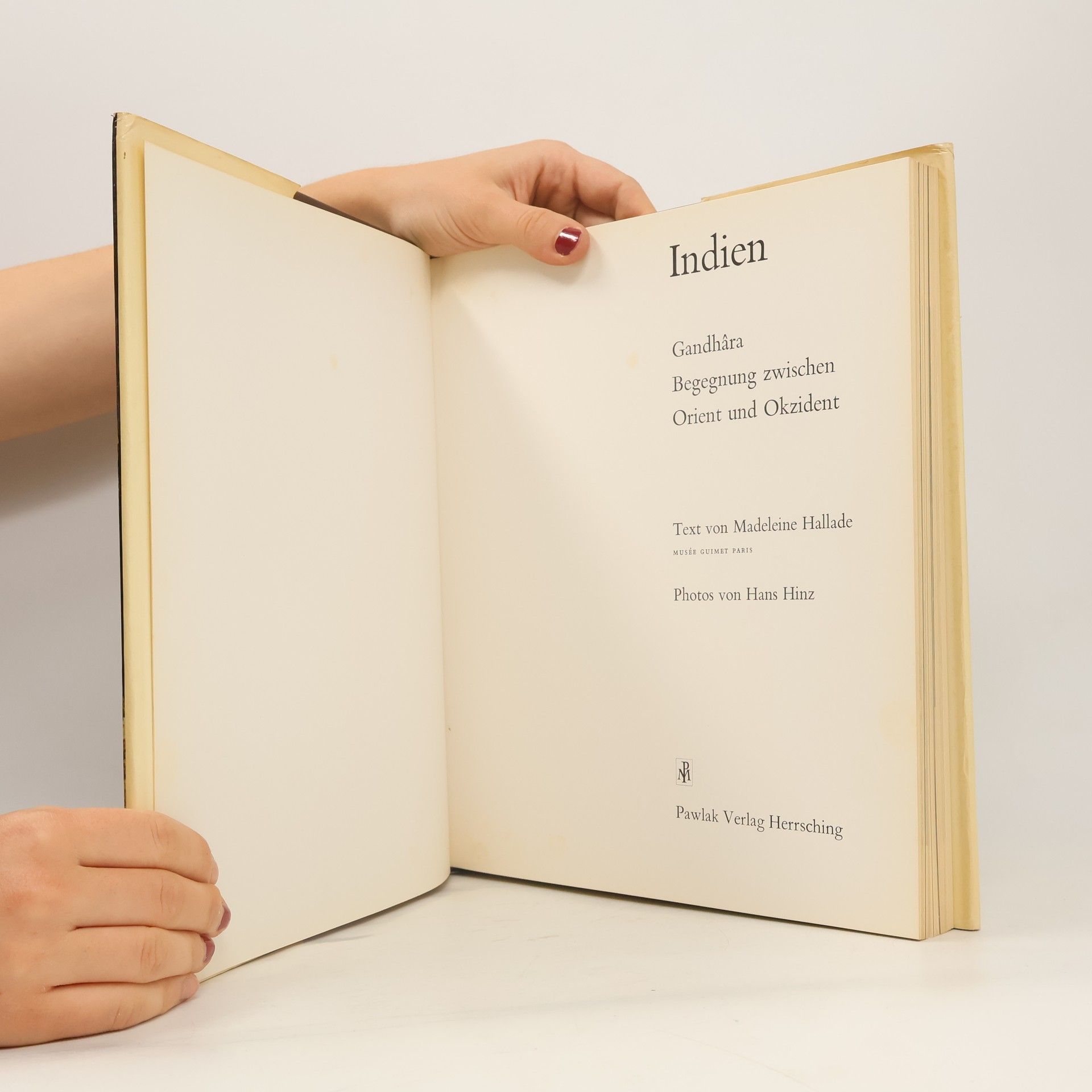 Madeleine Hallade Indien