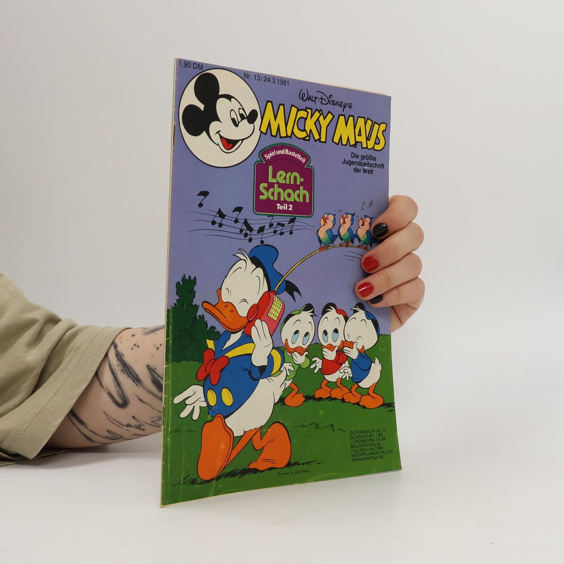 Walt Disney Micky Maus 13/1981