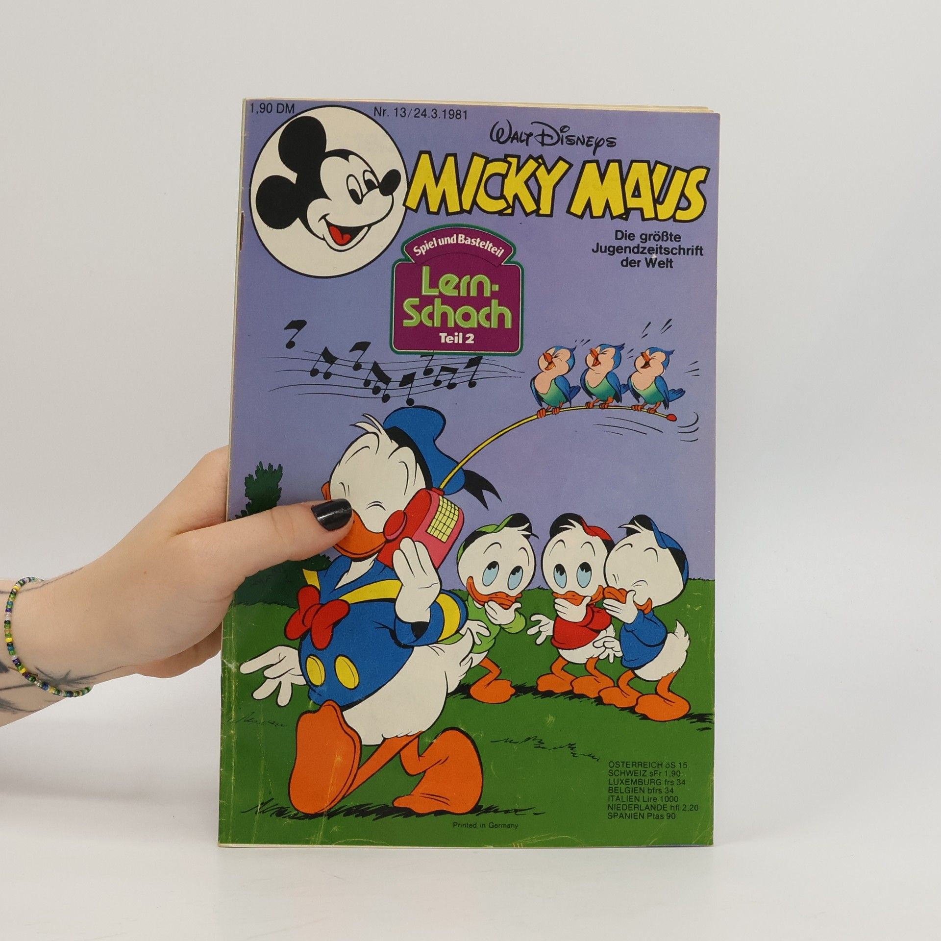Walt Disney Micky Maus 13/1981