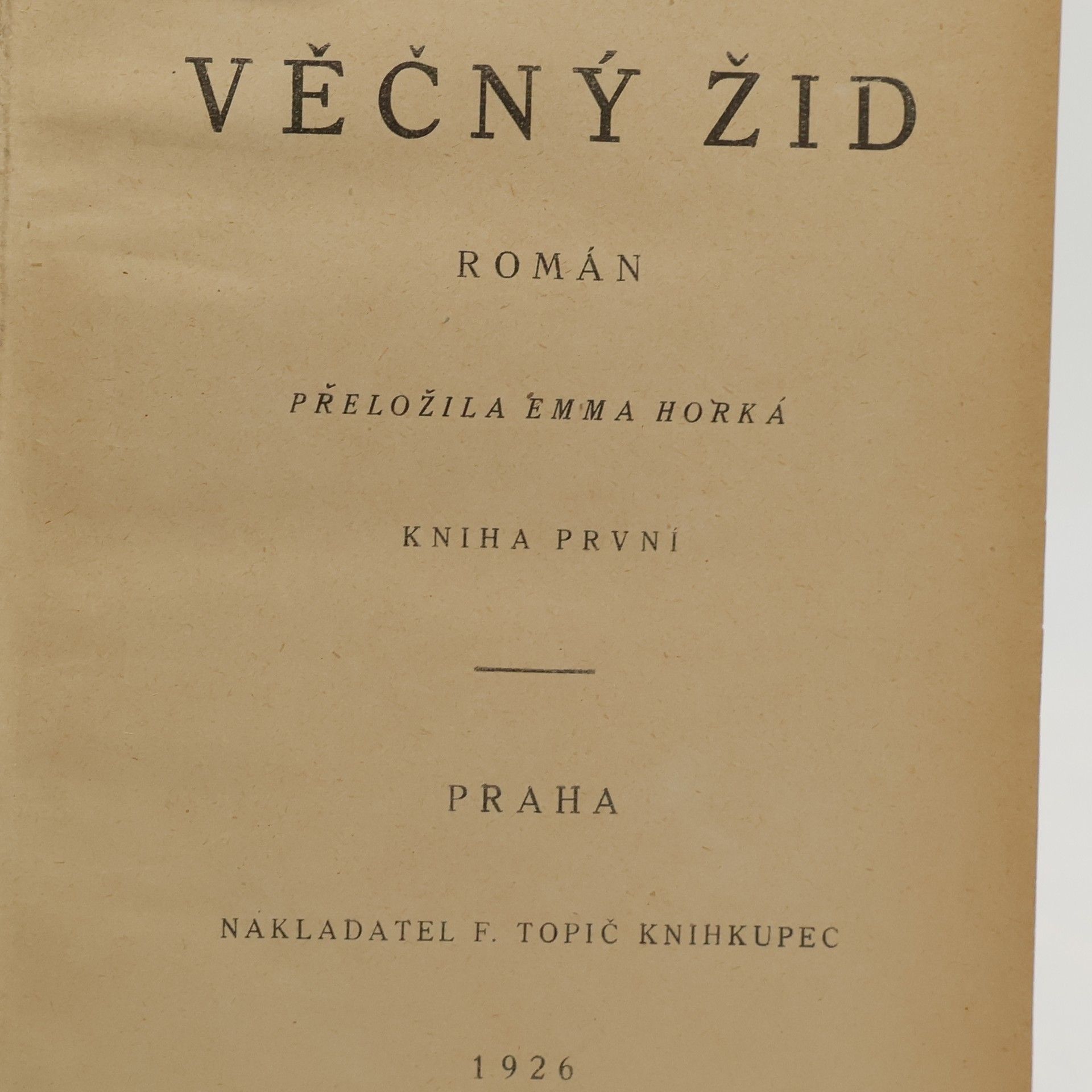 Eugène Sue Věčný Žid I