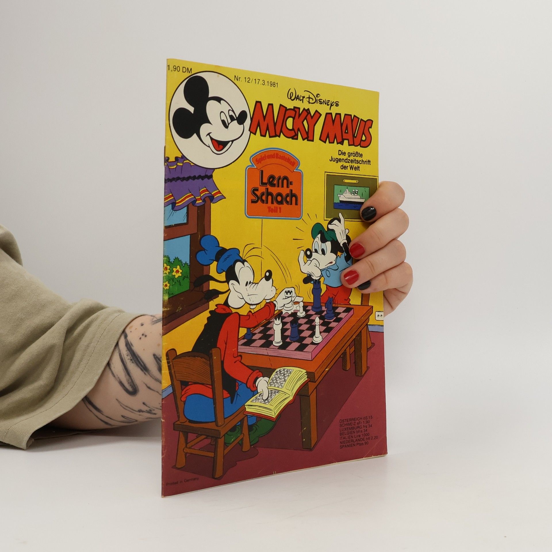 Walt Disney Micky Maus 12/1981