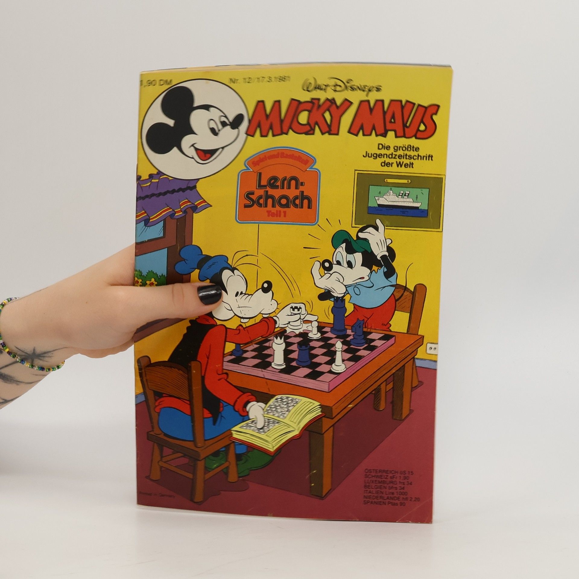 Walt Disney Micky Maus 12/1981