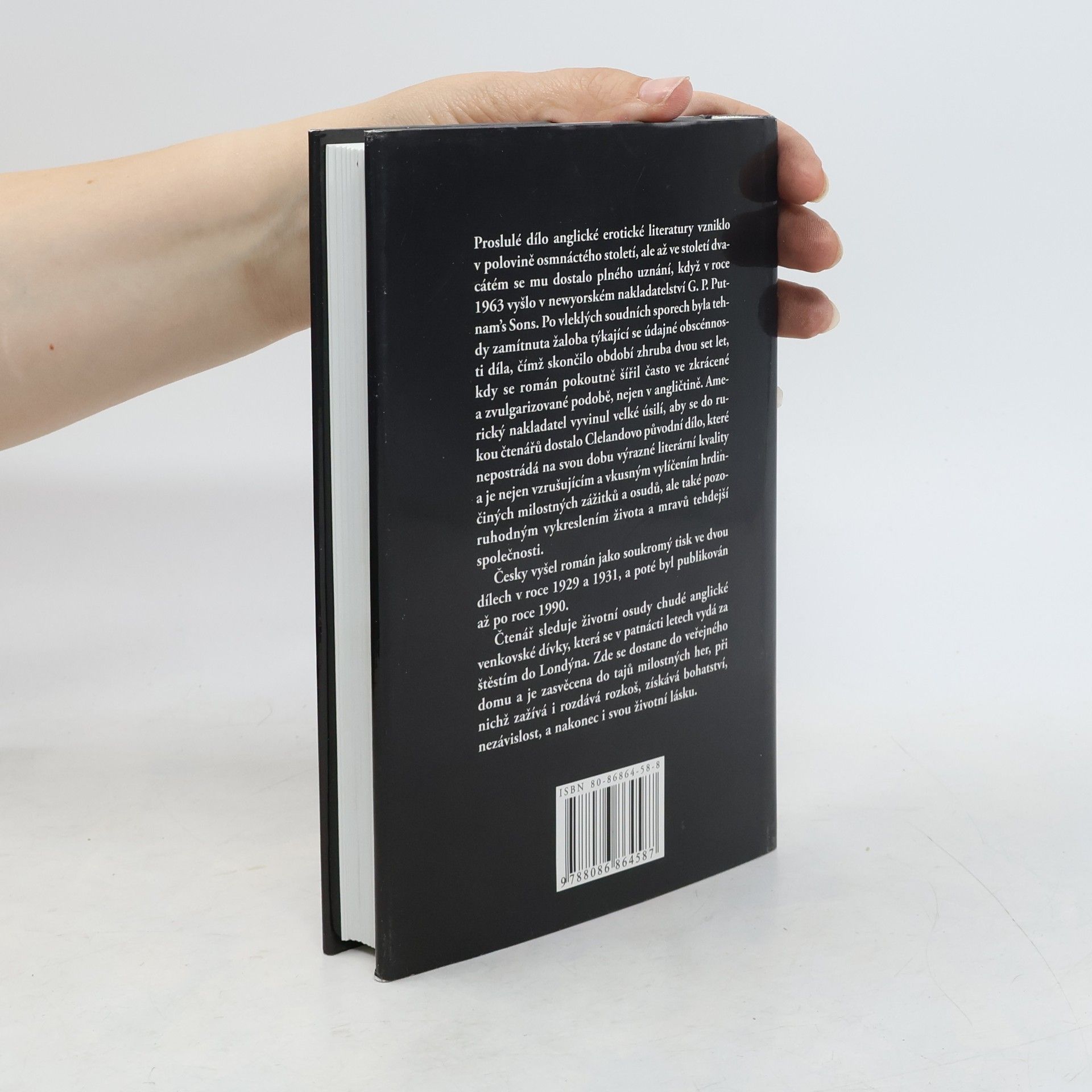 John Cleland Fanny Hill. Paměti rozkošnice