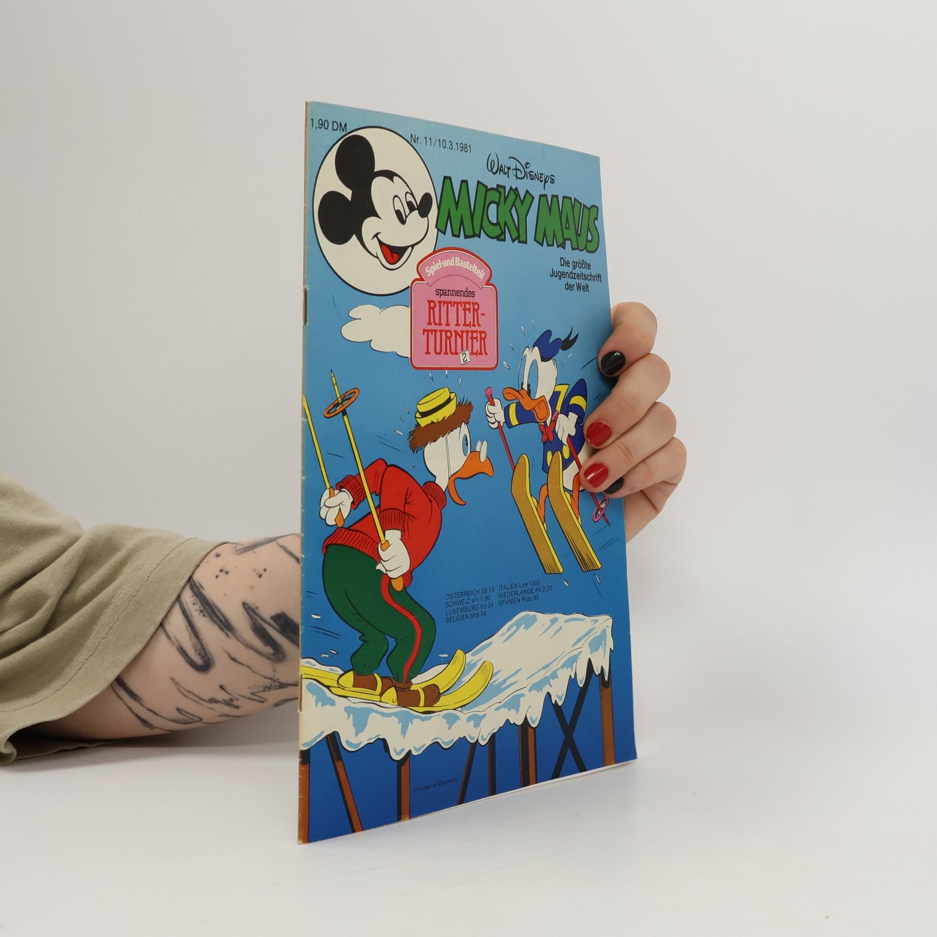 Walt Disney Micky Maus 11/1981