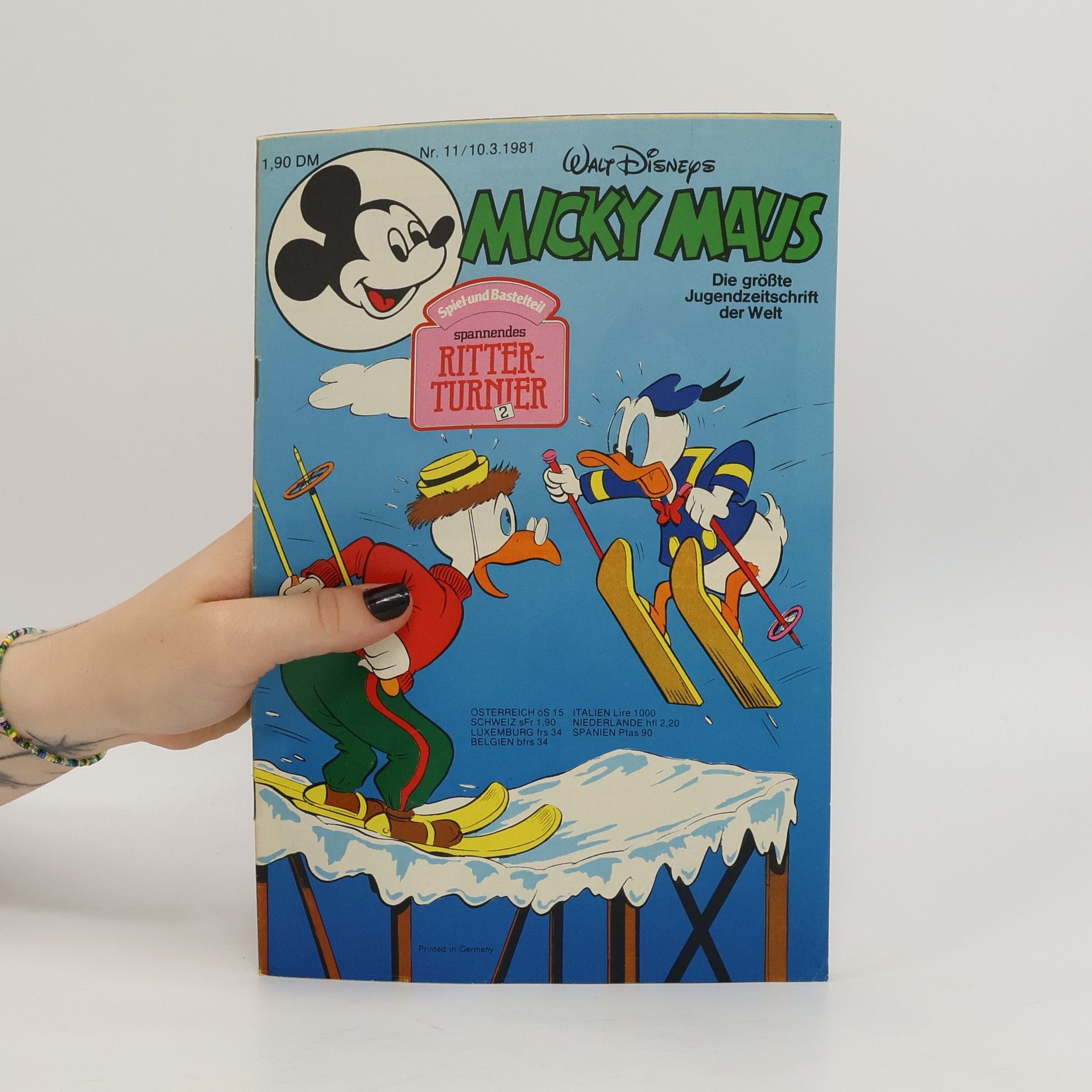 Walt Disney Micky Maus 11/1981