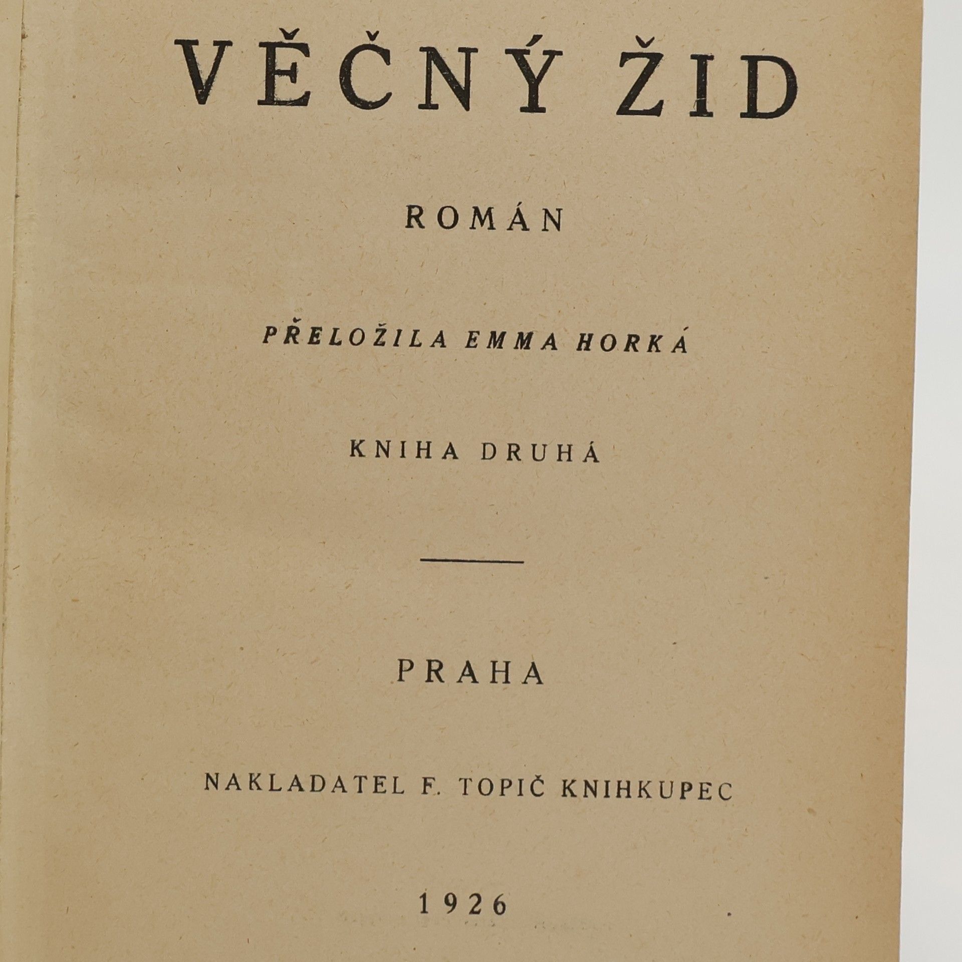 Eugène Sue Věčný žid II.