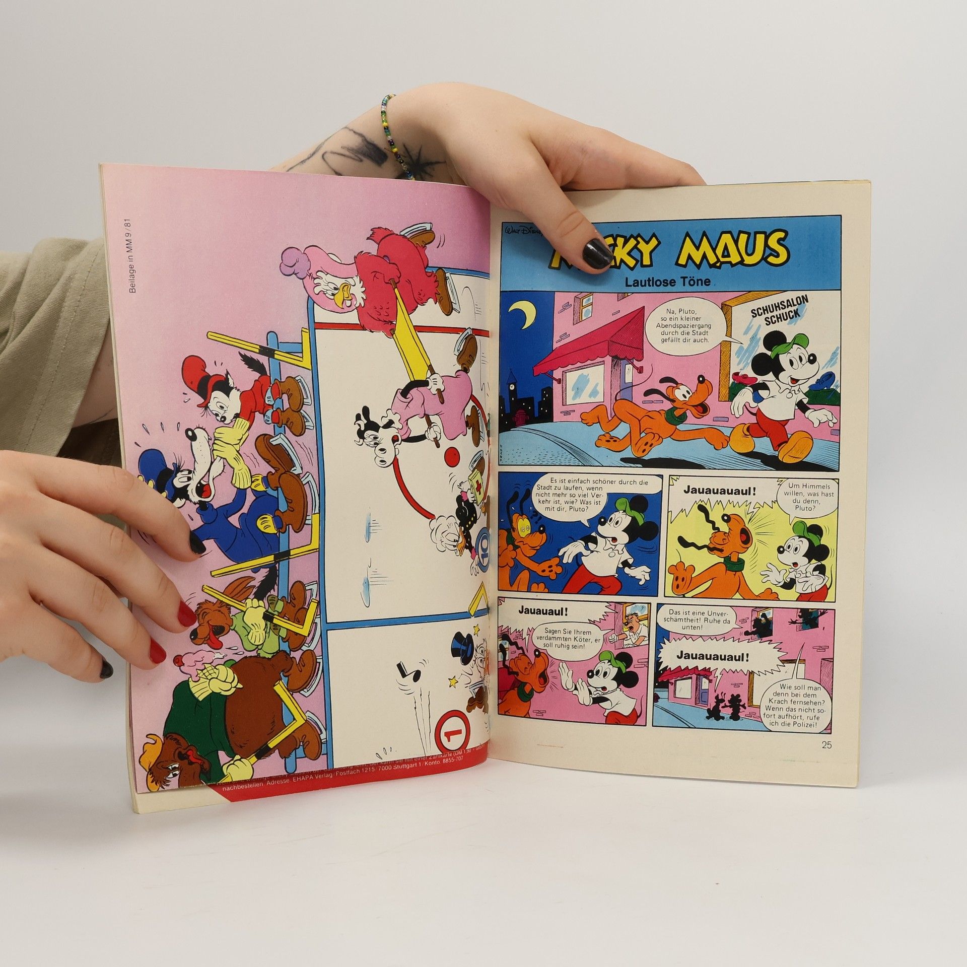 Collectif d'auteurs Micky Maus 9/1981