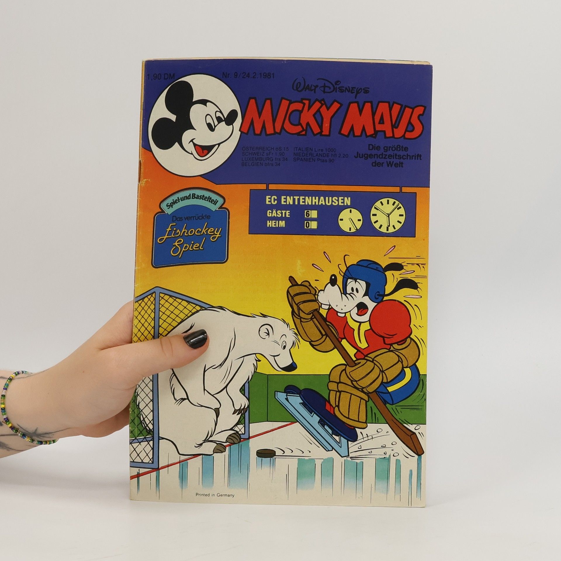Collectif d'auteurs Micky Maus 9/1981