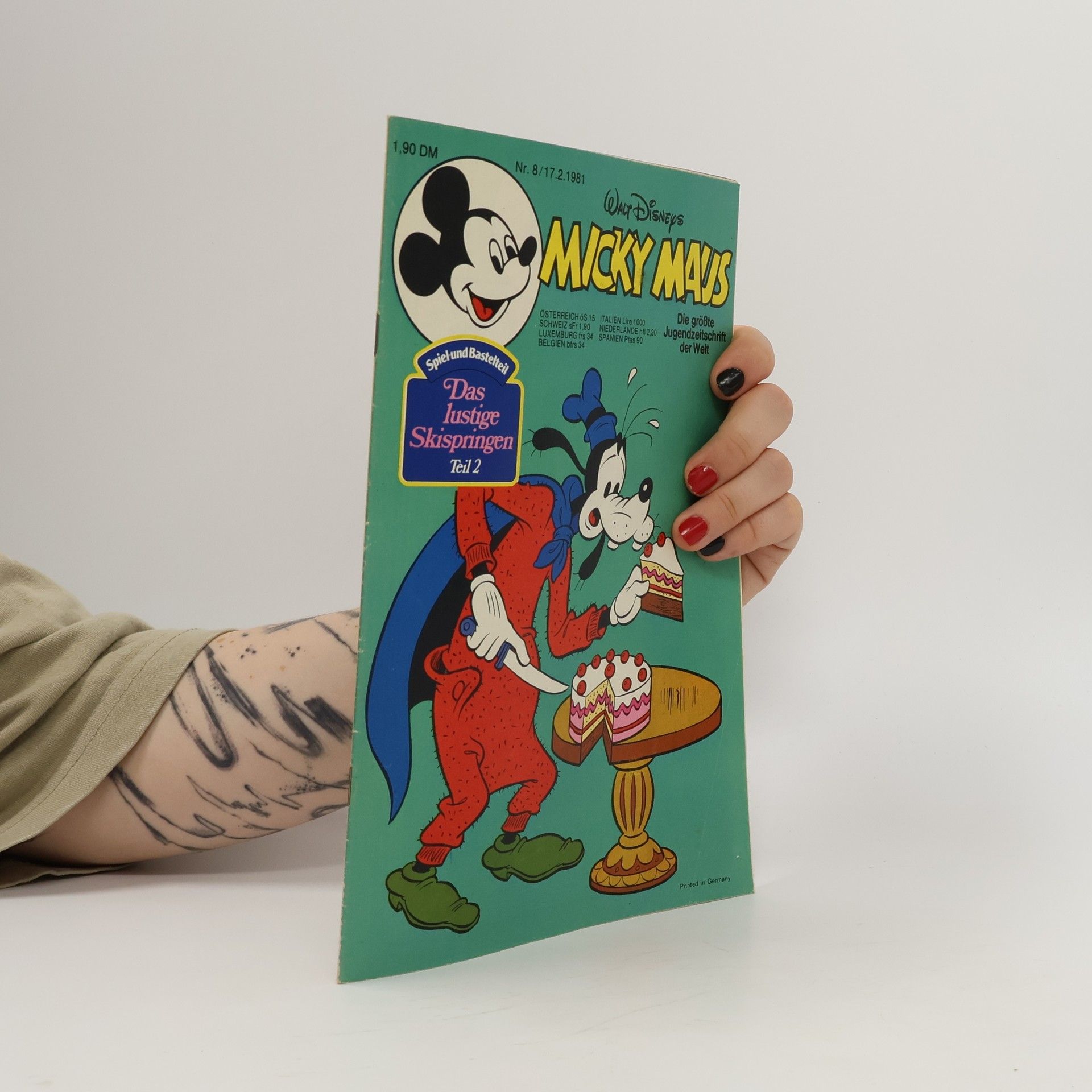 Walt Disney Micky Maus 8/1981