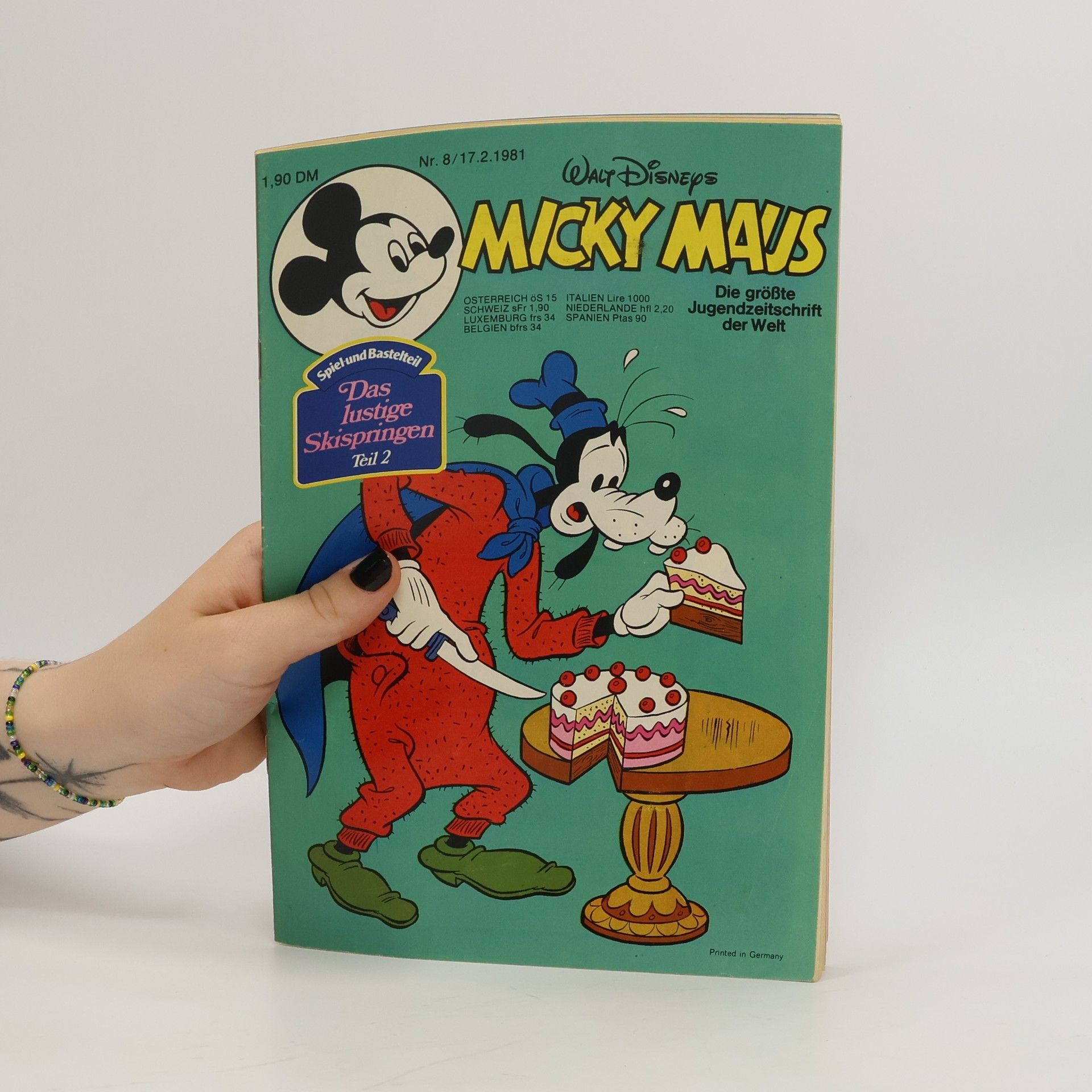 Walt Disney Micky Maus 8/1981