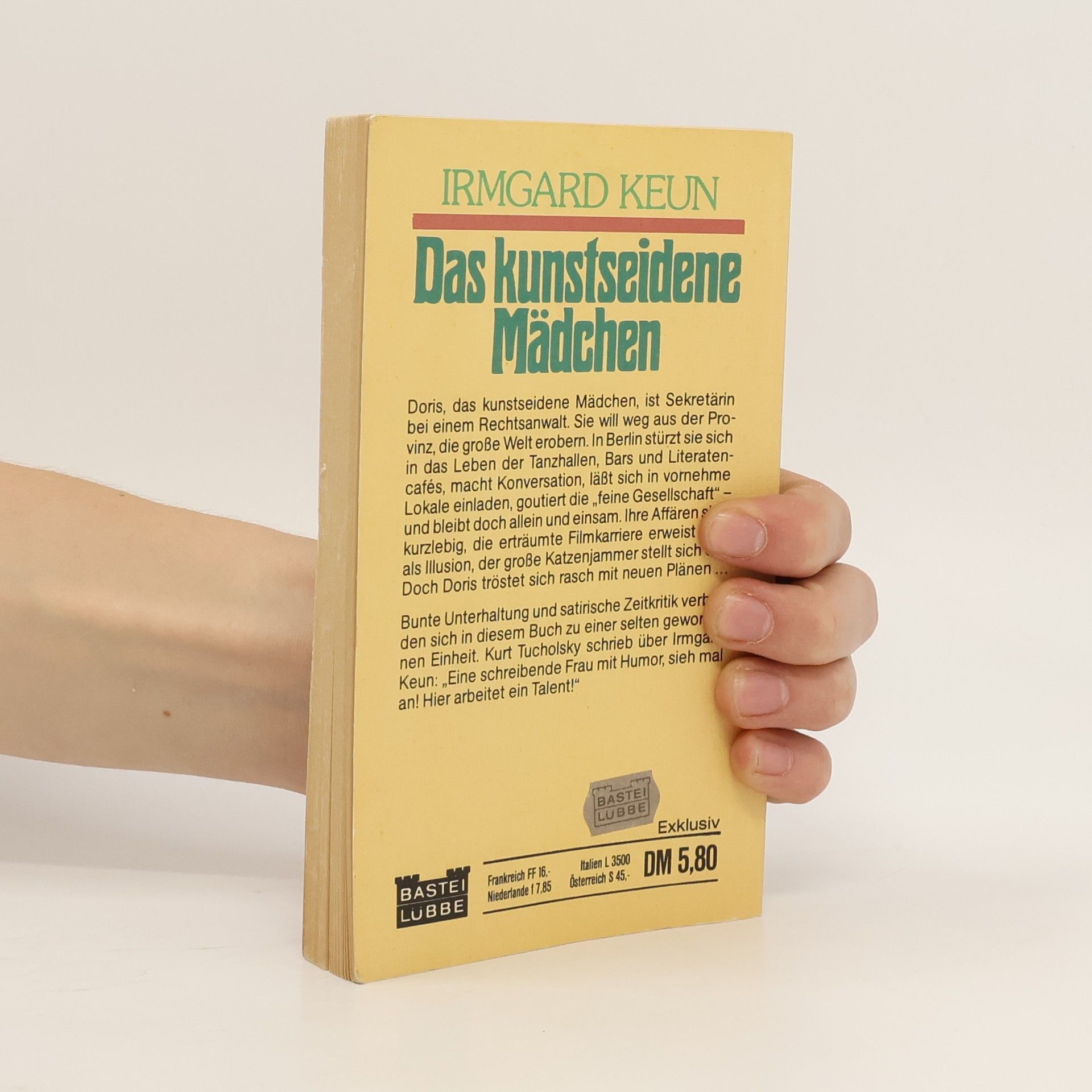 Irmgard Keun Das kunstseidene Mädchen