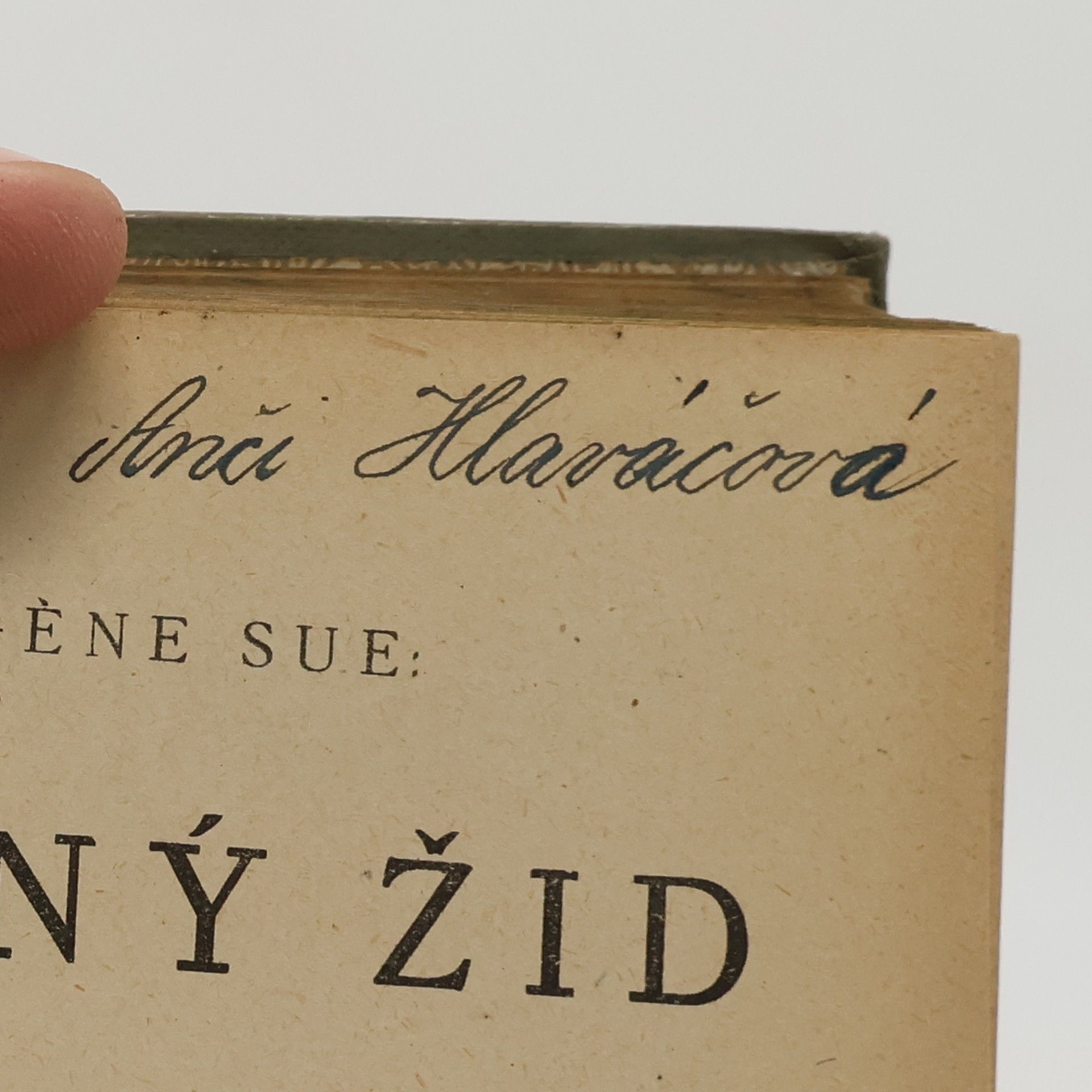 Eugène Sue Věčný žid IV. díl