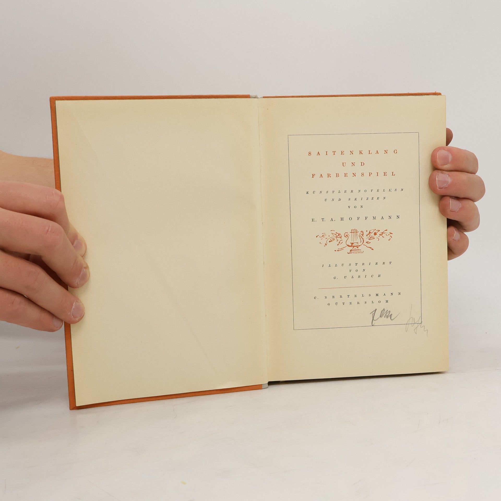 Ernst T. A. Hoffmann Saiten Klang und Farben Spiel