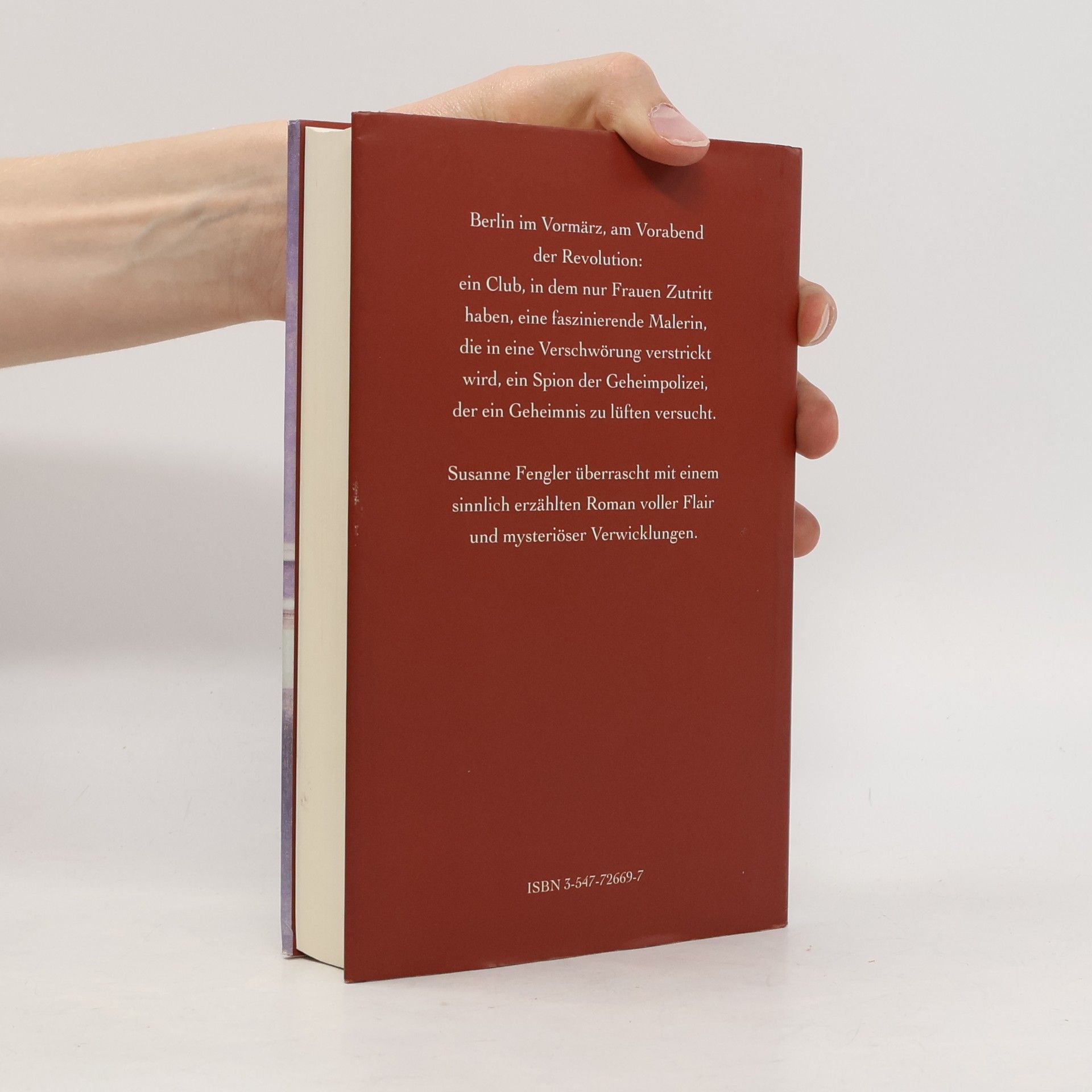 Susanne Fengler Die Portraitmalerin. Roman