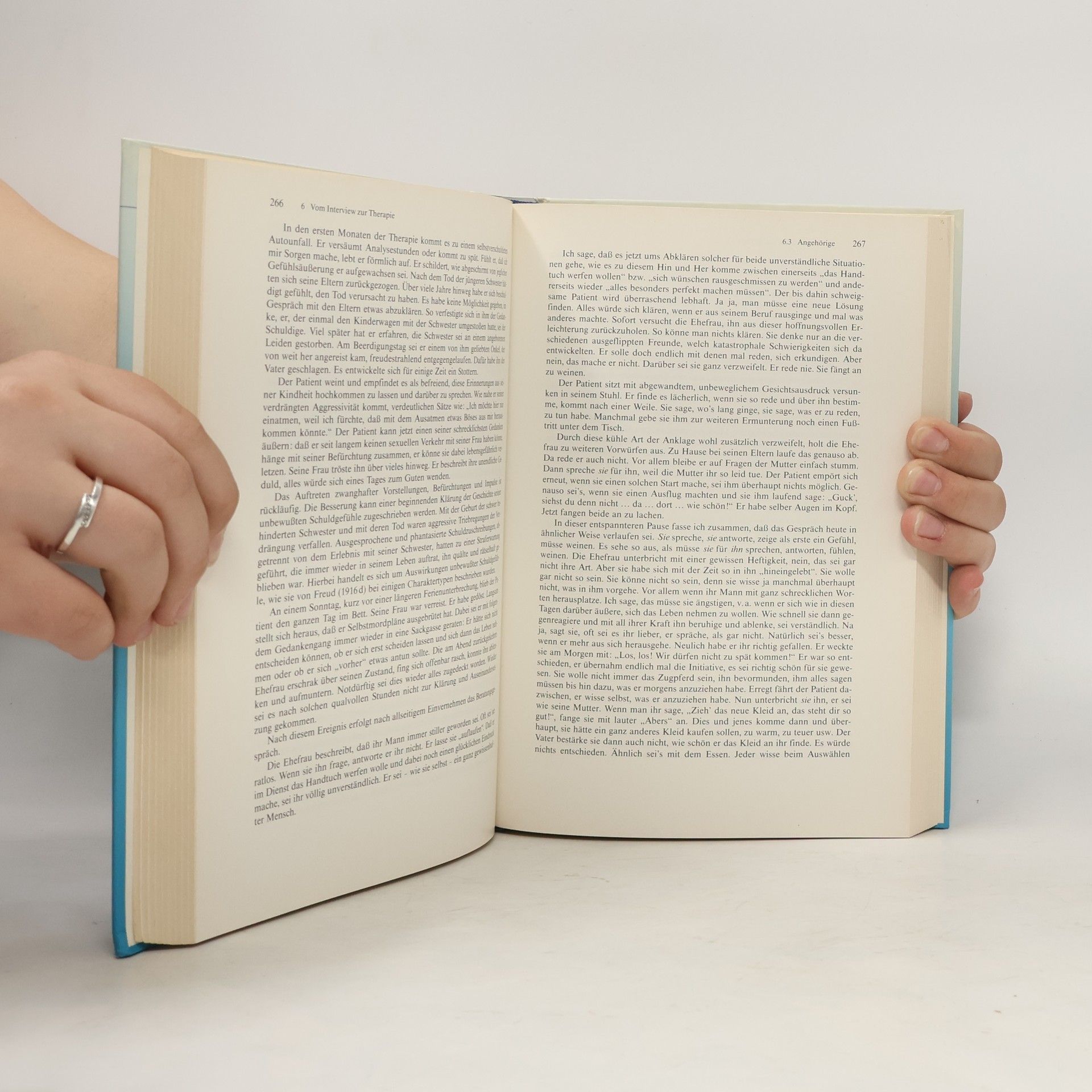 Helmut Thomä Lehrbuch der psychoanalytischen Therapie