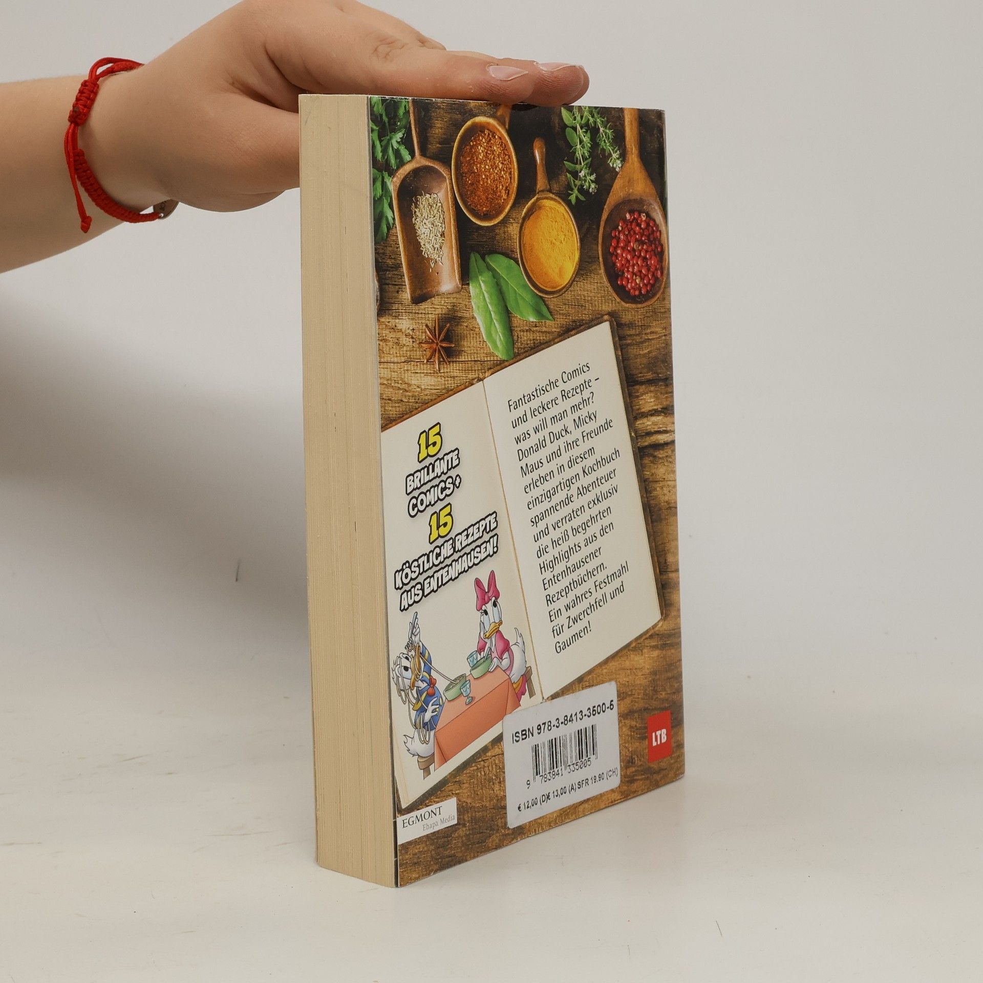 Walt Disney Lustiges Taschenbuch Kochbuch 01
