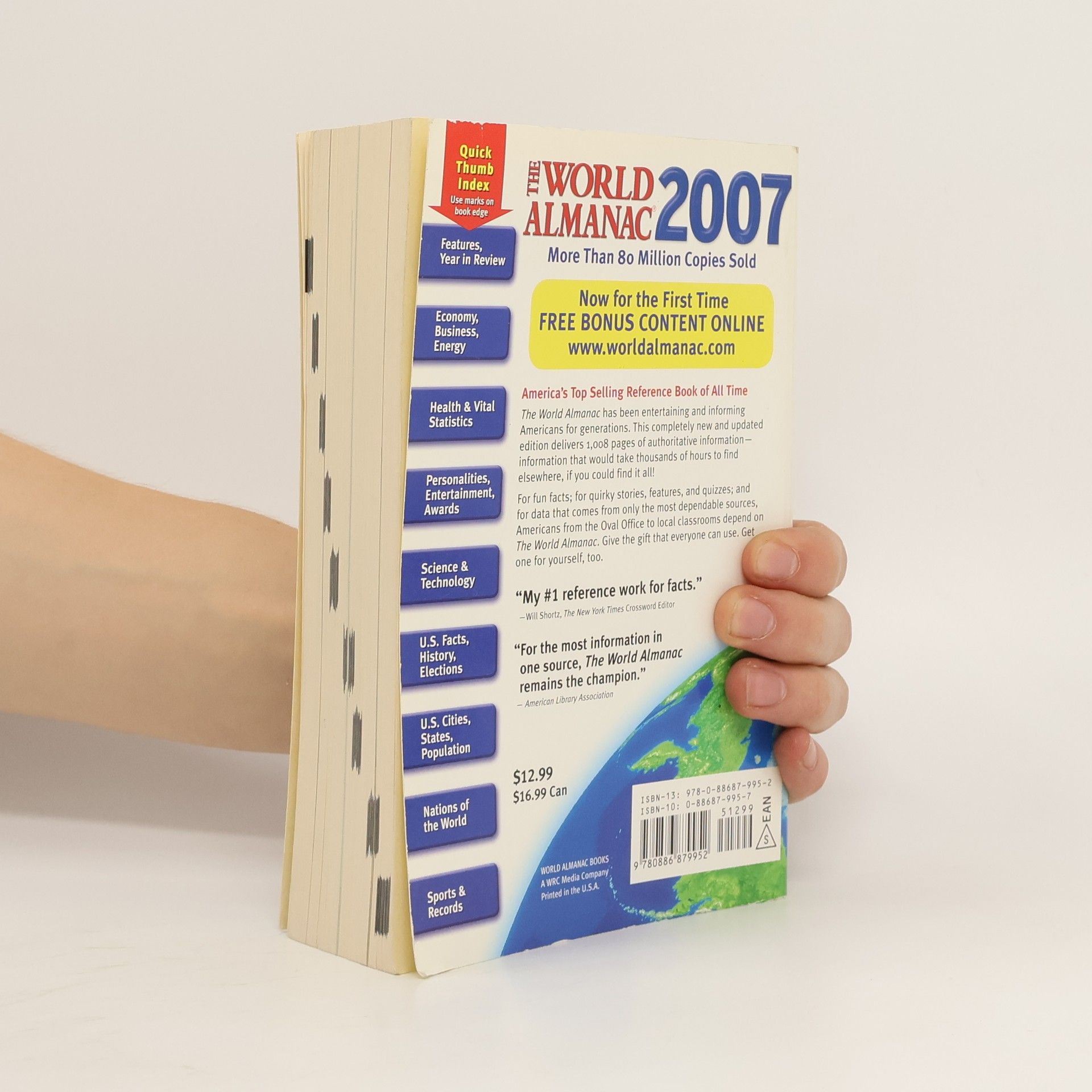 Zoe Kashner The World Almanac and Book of Facts 2007