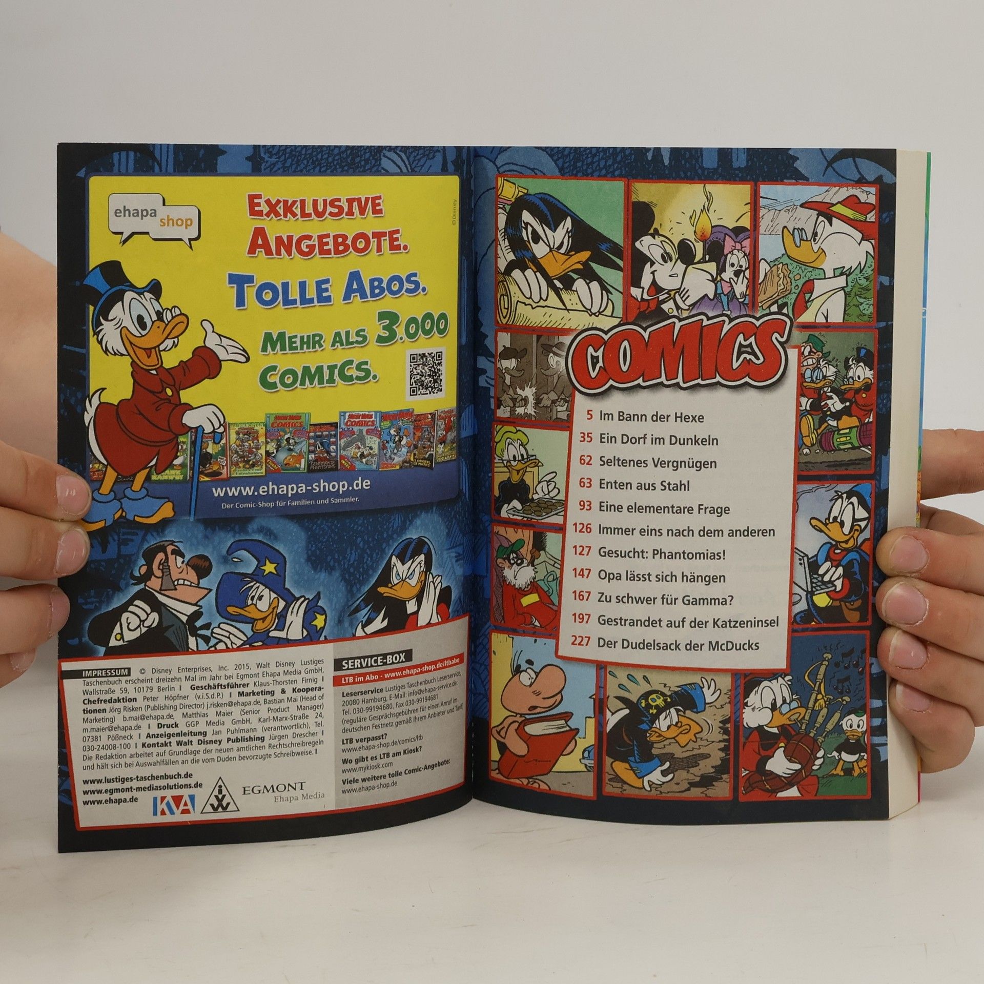 Walt Disney Lustiges Taschenbuch 465
