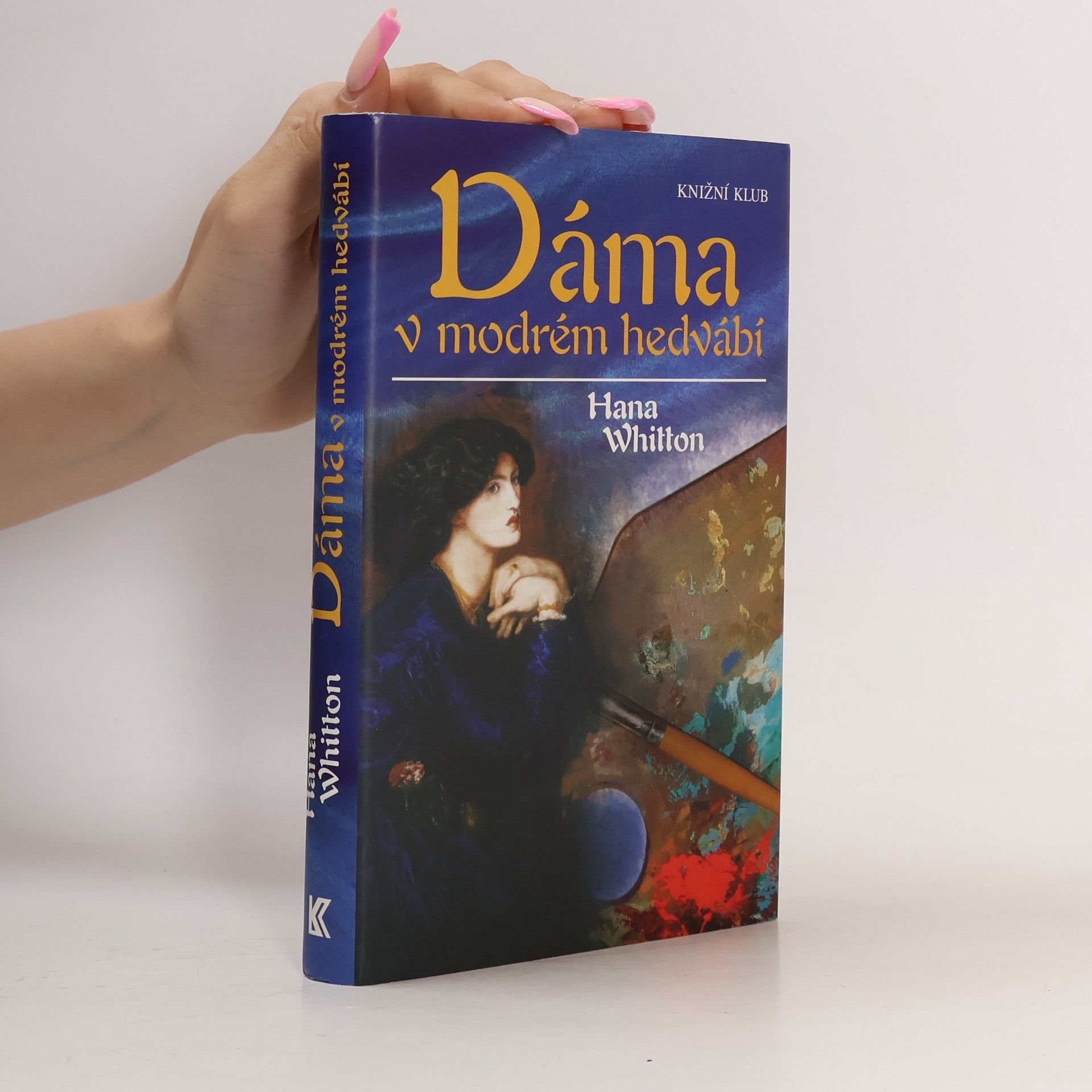 Hana Parkánová-Whitton Dáma v modrém hedvábí