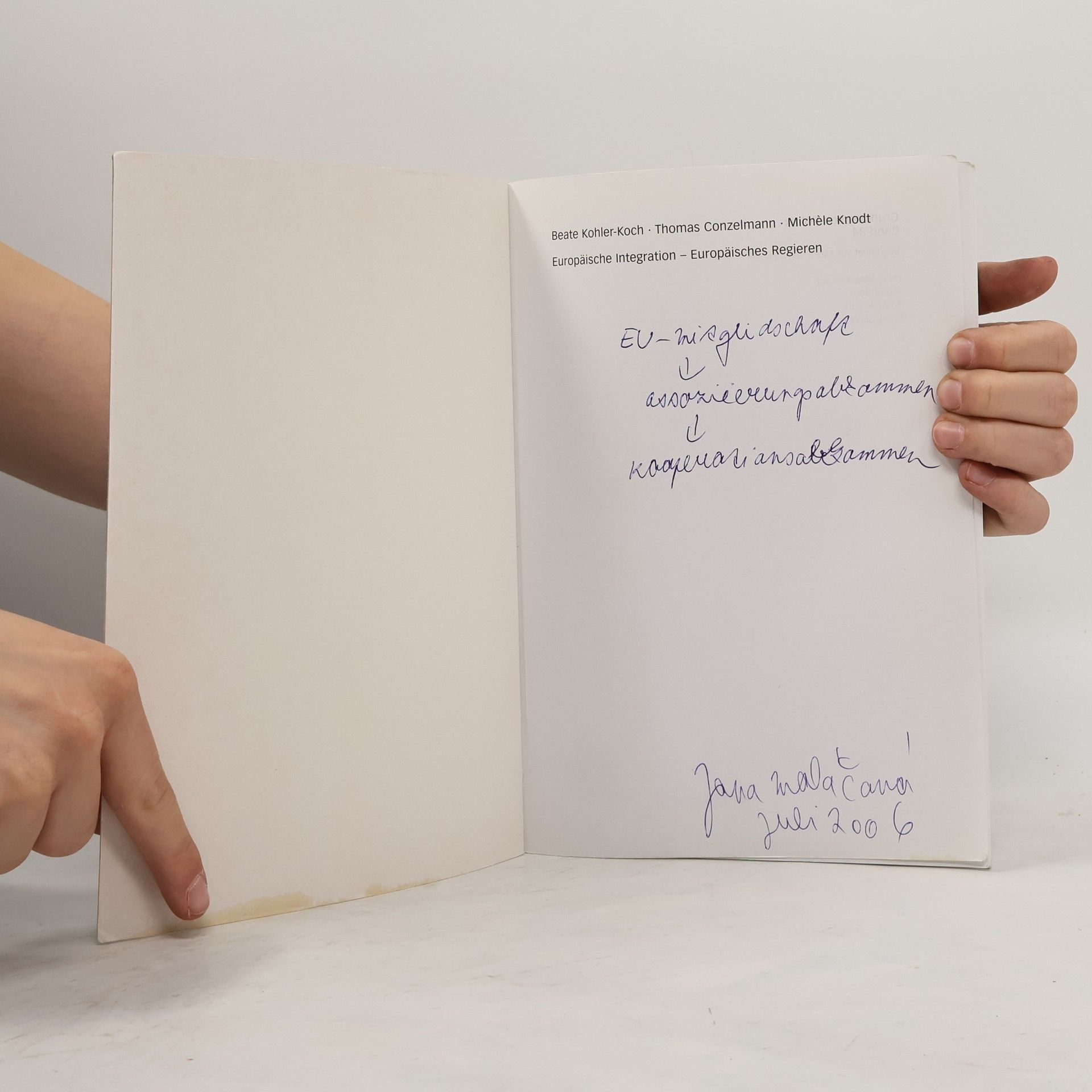 Beate Kohler Europäische Integration - europäisches Regieren