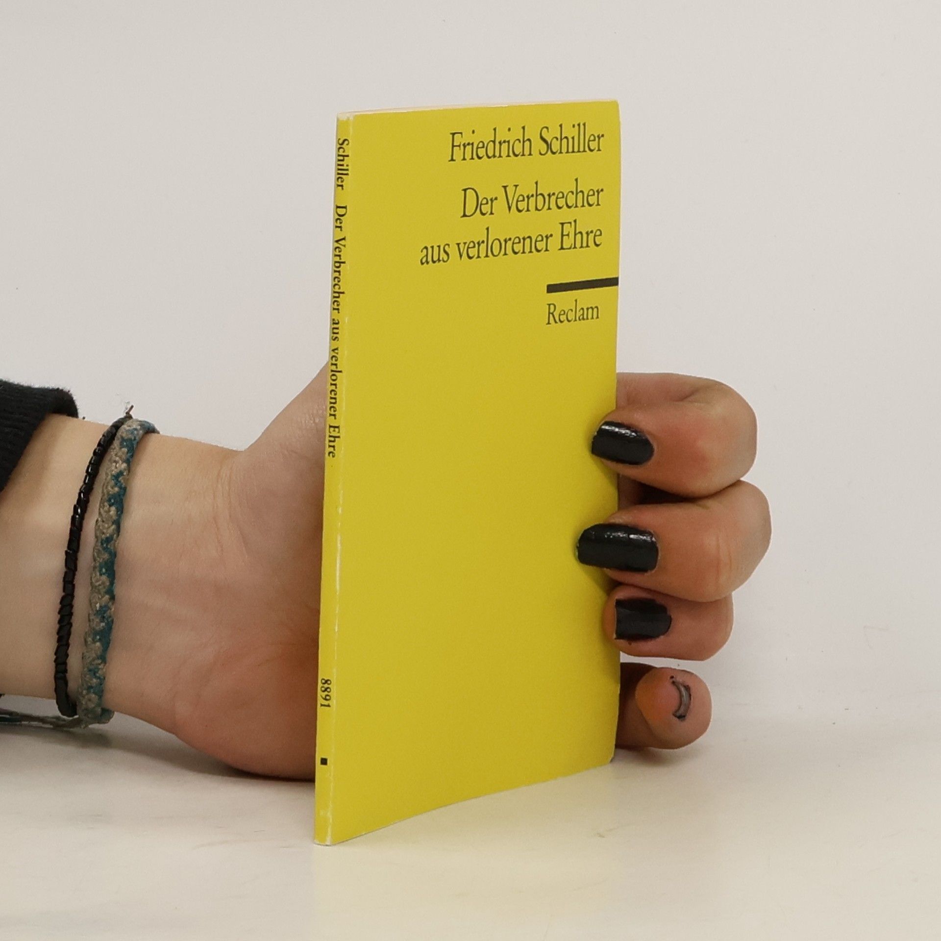 Friedrich Schiller Der Verbrecher aus verlorener Ehre