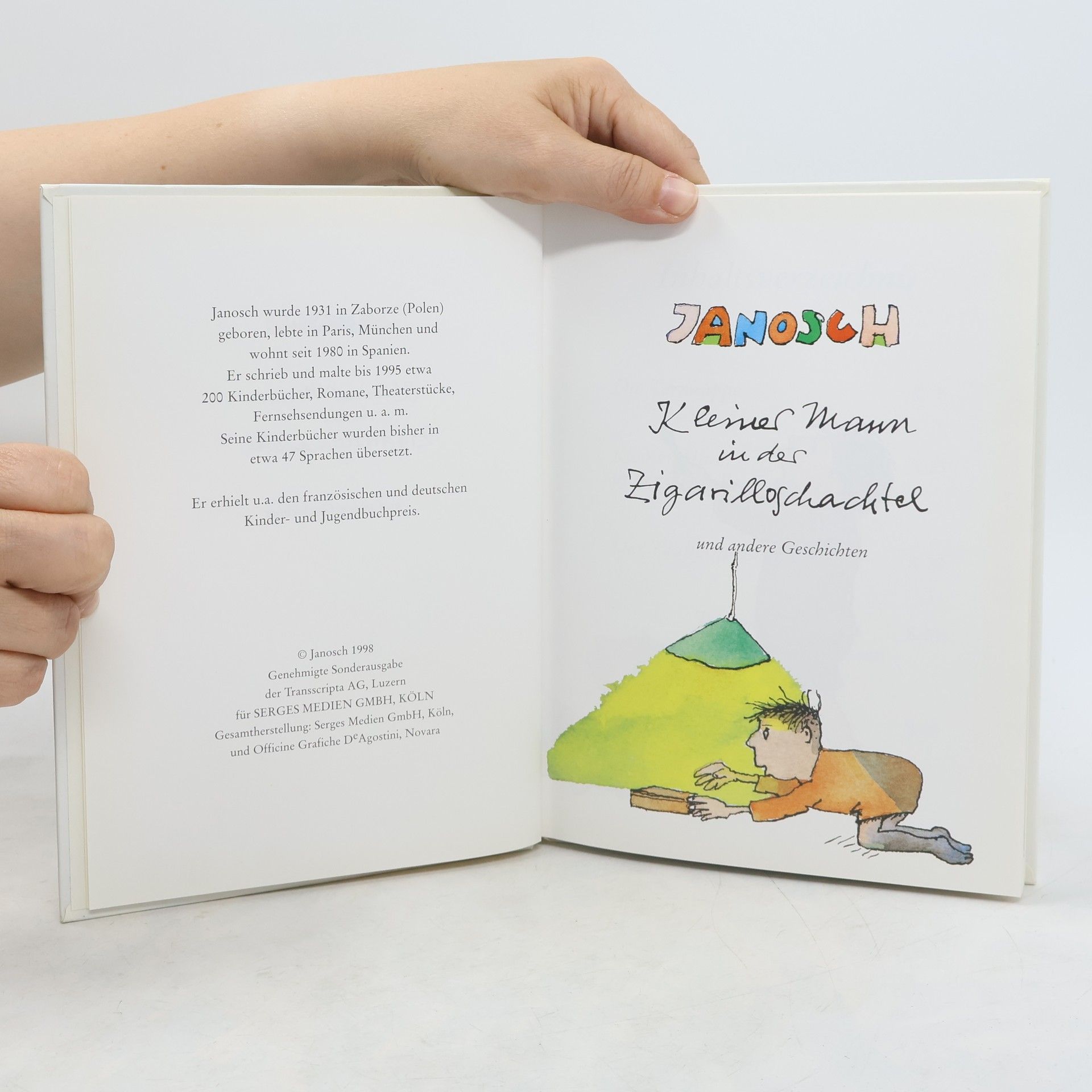 Janosch Kleiner Mann in der Zigarilloschachtel