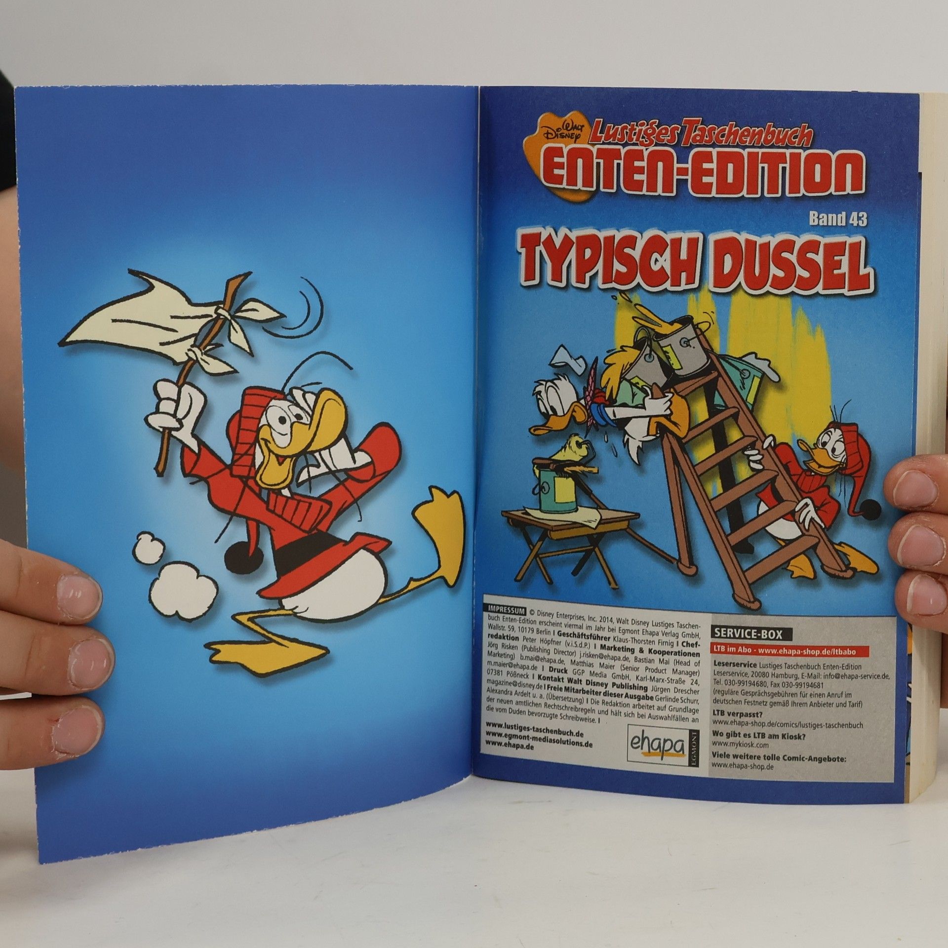 Walt Disney Lustiges Taschenbuch Enten-Edition 43. Typisch Dussel