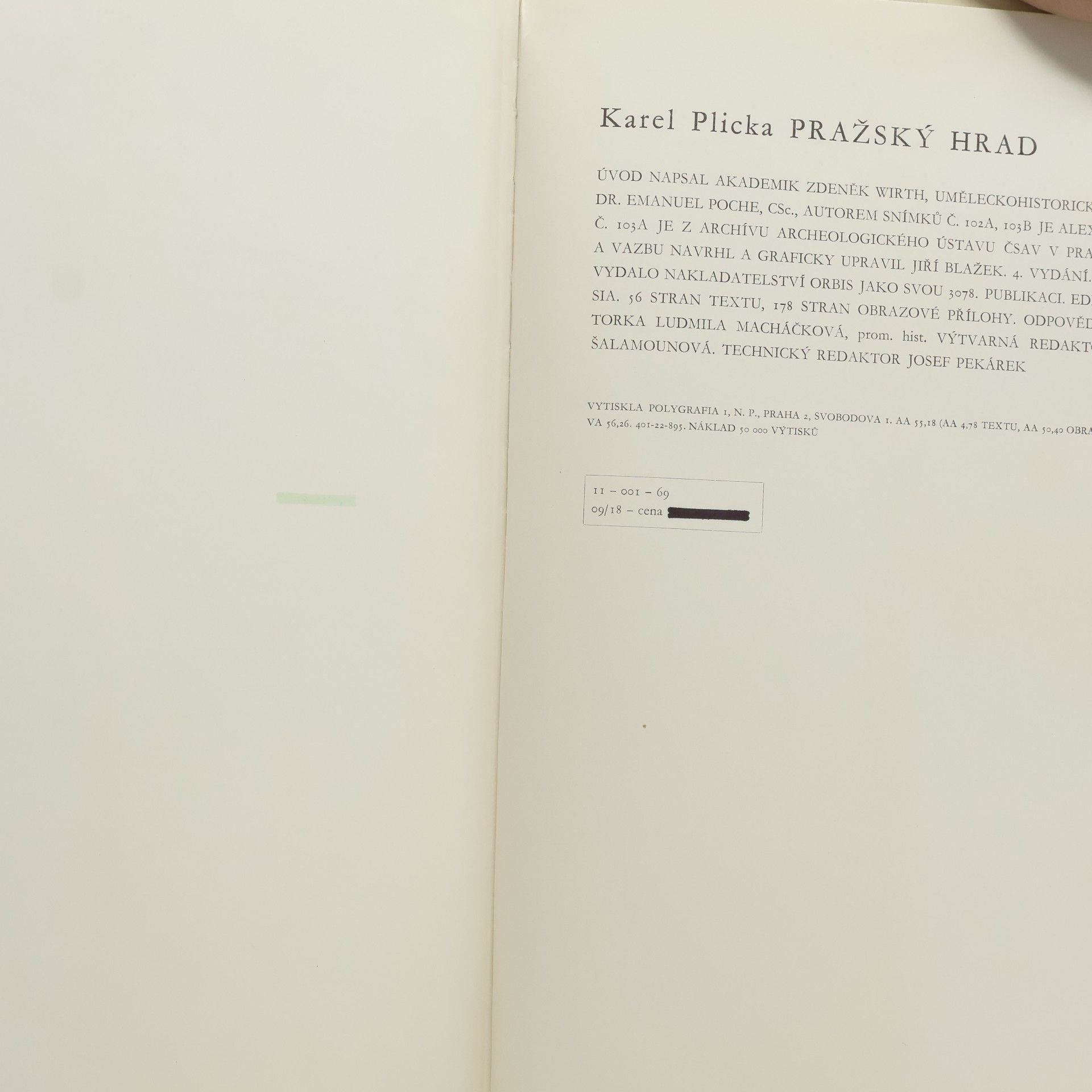 Karel Plicka Pražský hrad