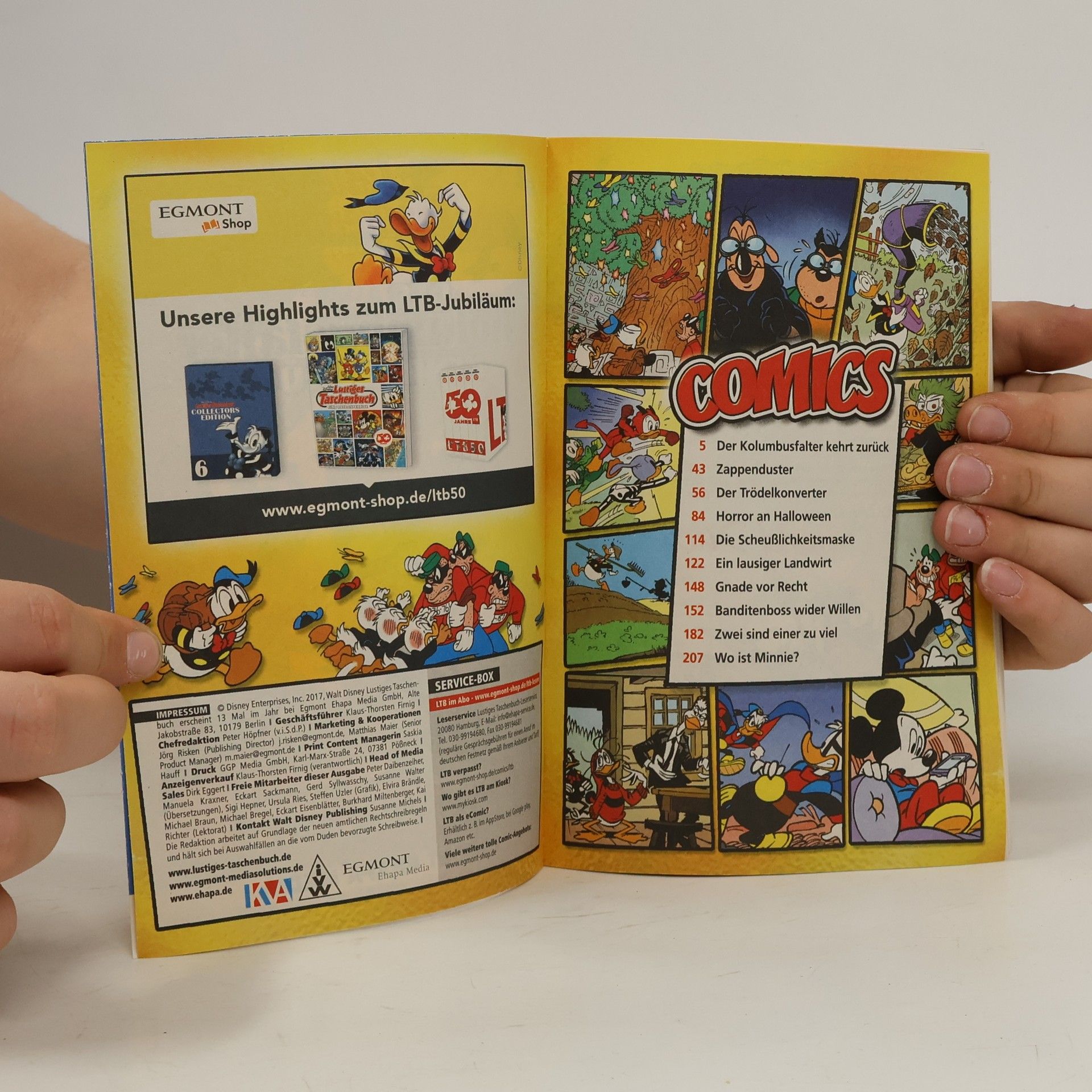 Walt Disney Lustiges Taschenbuch 499. Der Kolumbusfalter kehrt zurück!