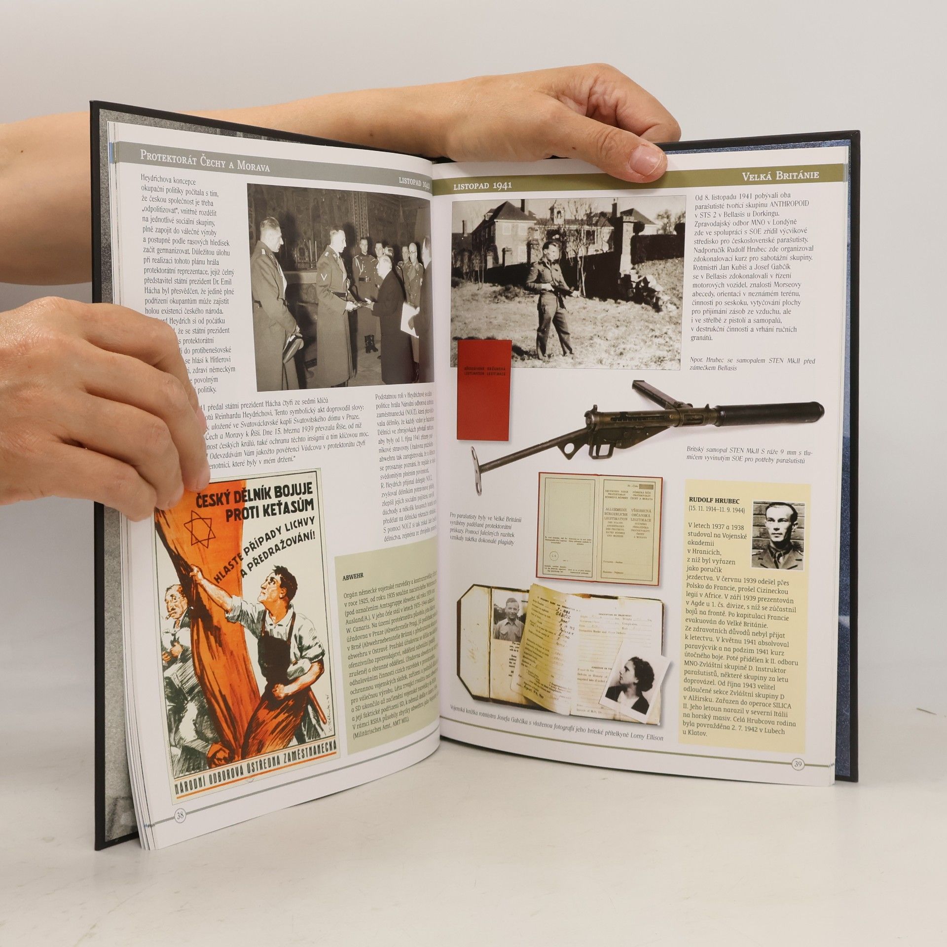Collectif d'auteurs Atentát. Operace Anthropoid 1941-1942