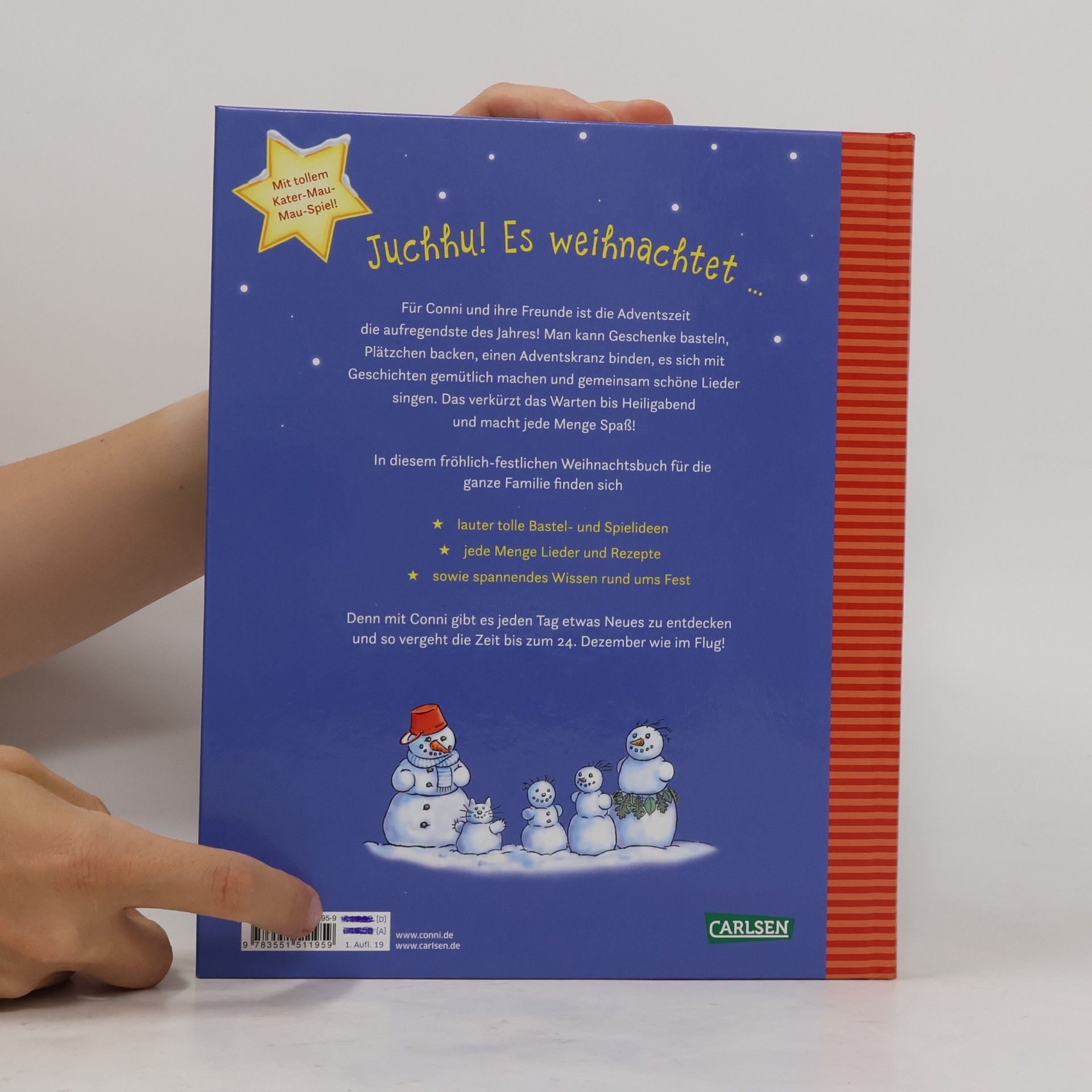Julia Boehme Das große Conni-Buch für die Weihnachtszeit