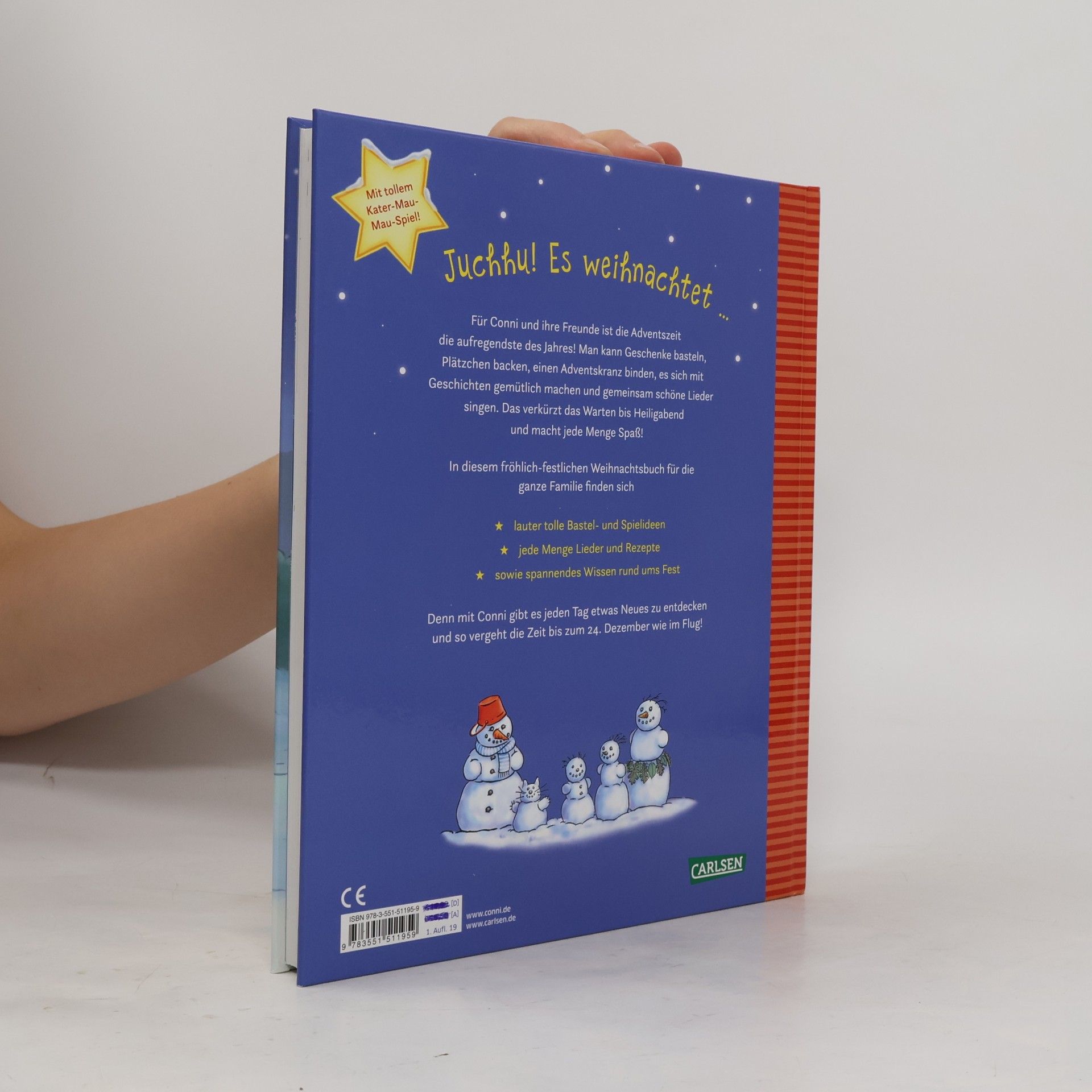 Julia Boehme Das große Conni-Buch für die Weihnachtszeit
