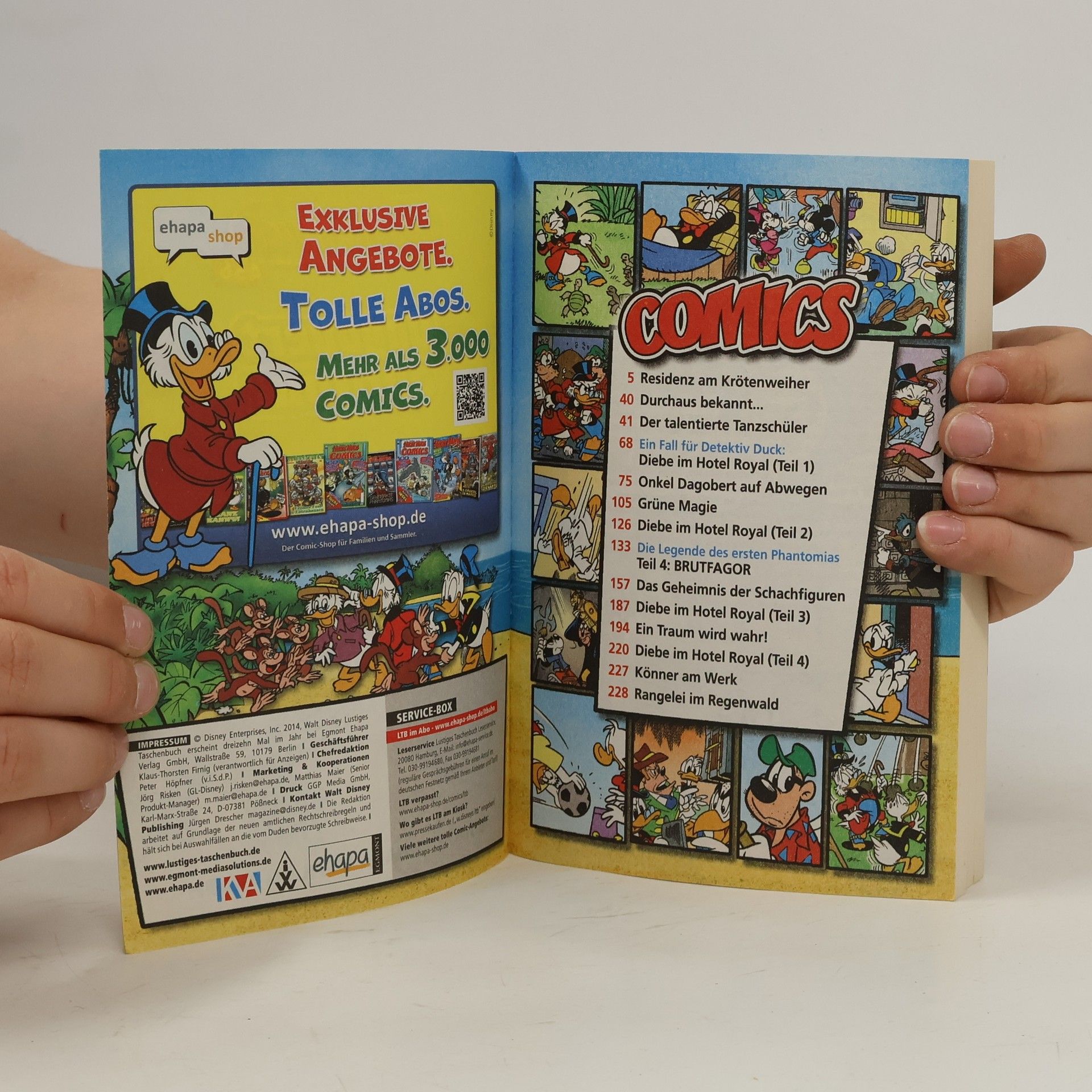 Walt Disney Lustiges Taschenbuch 456. Dagobert auf Tour
