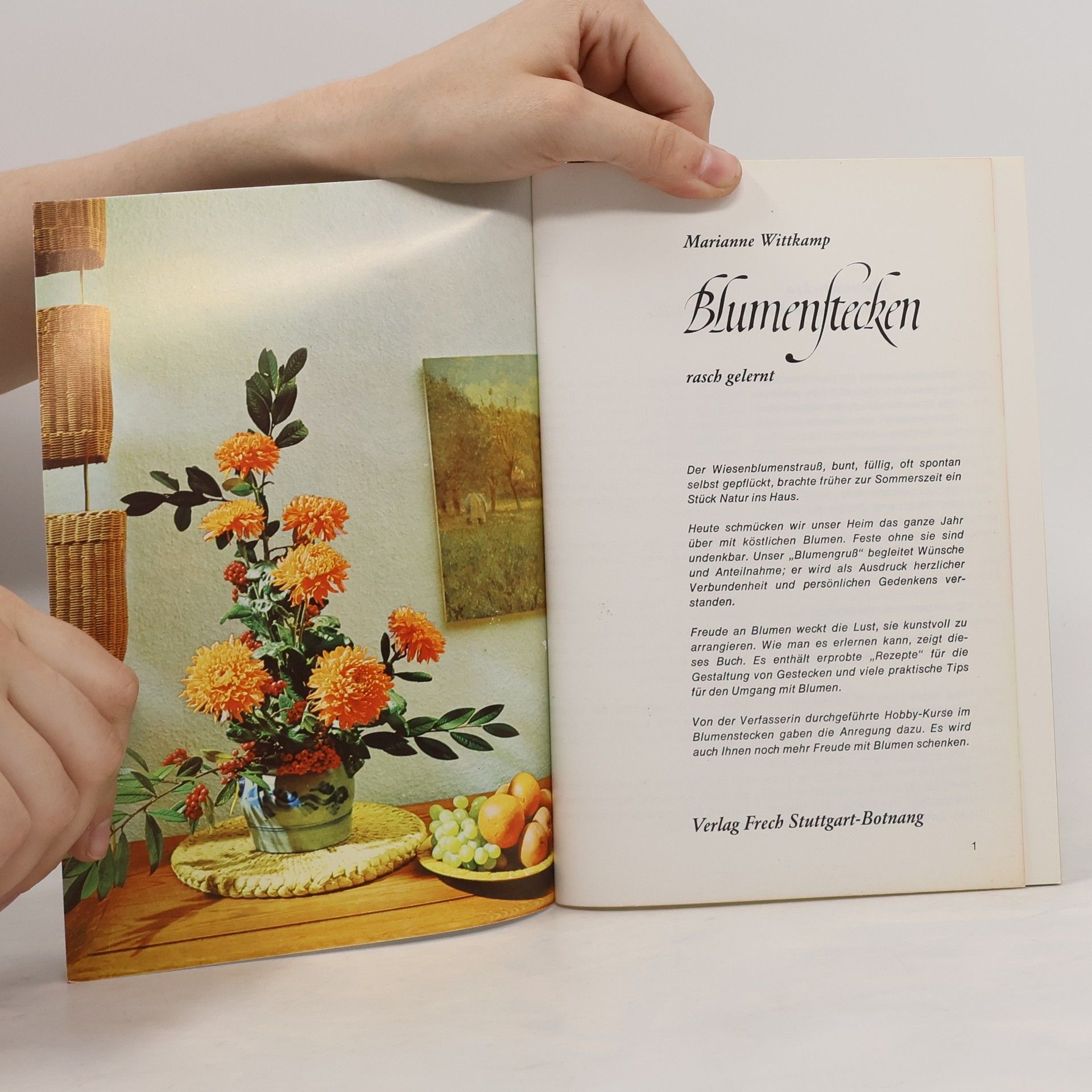 Marianne Wittkamp Blumenftecken