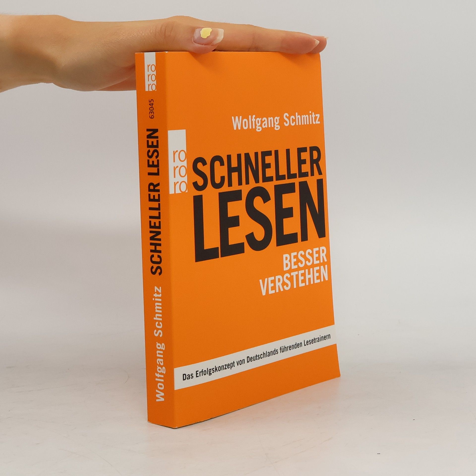 Wolfgang Schmitz Schneller lesen - besser verstehen