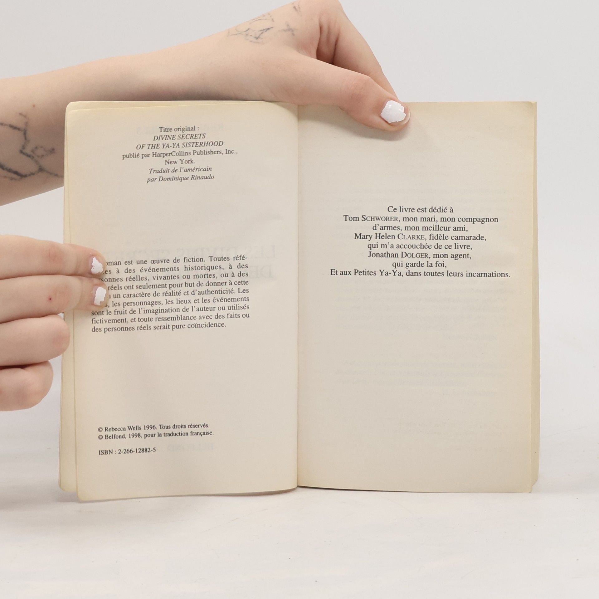 Rebecca Wells Les divins secrets des petites Ya-Ya
