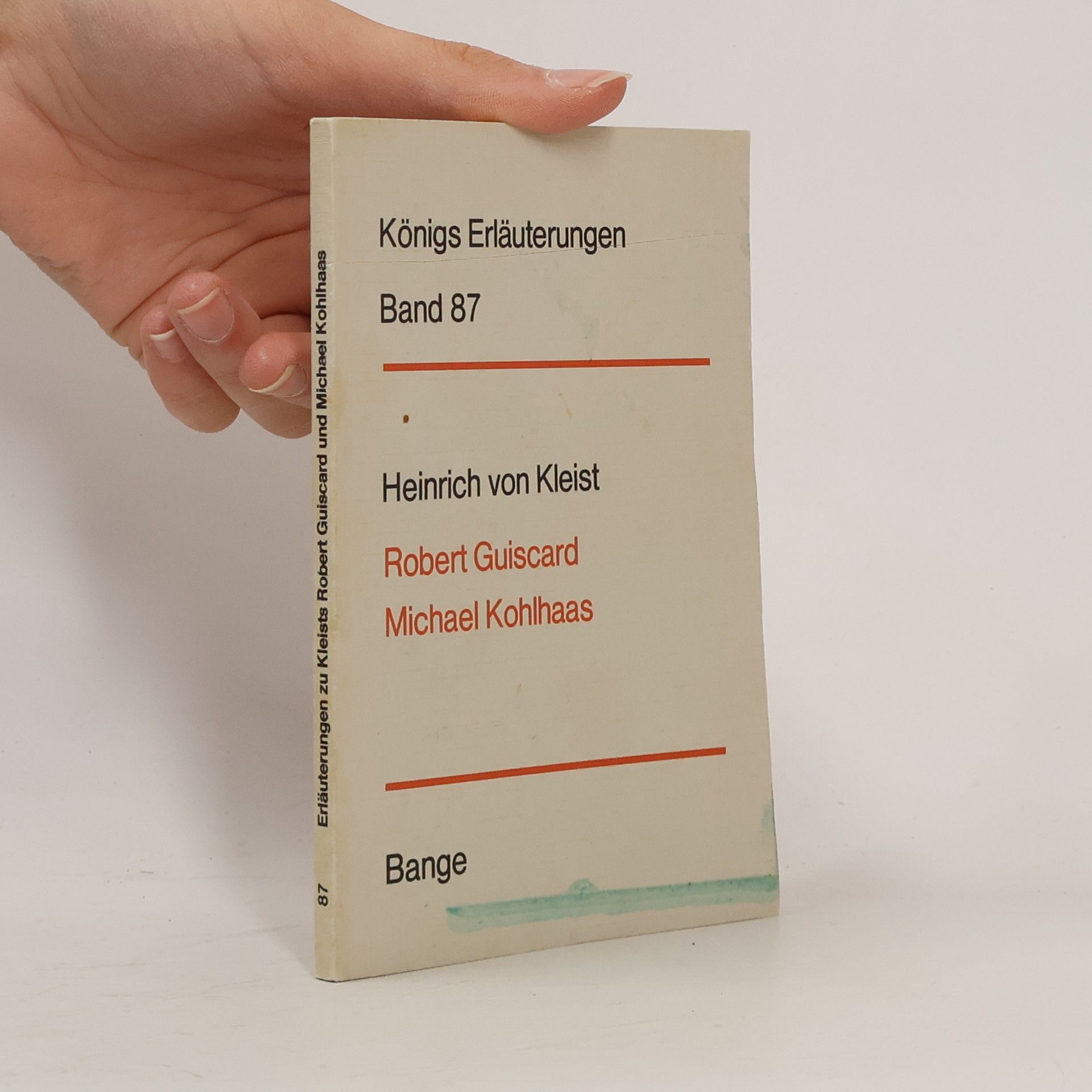 Heinrich von Kleist Königs Erläuterungen Band 87