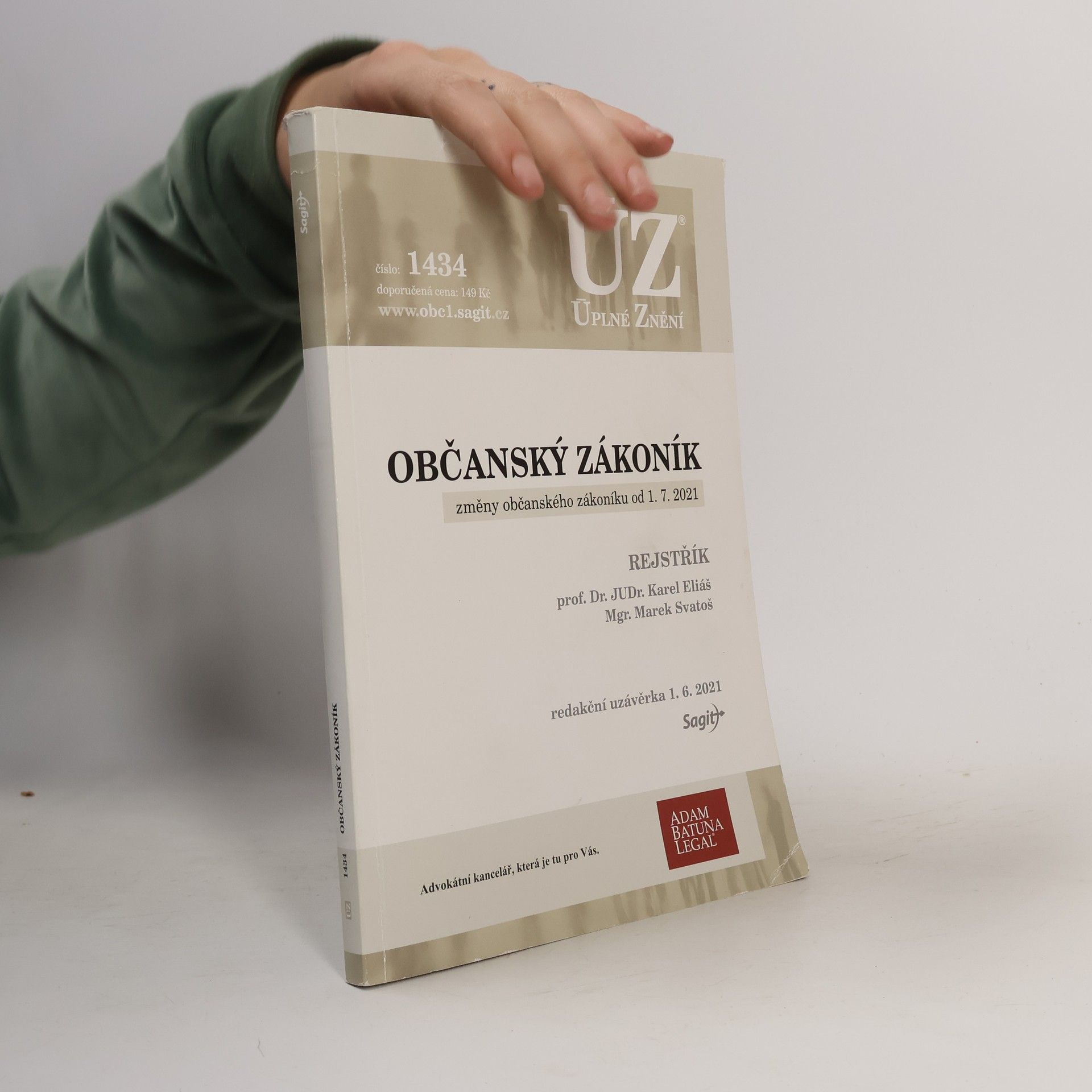 Marek Svatoš ÚZ 1434: Občanský zákoník