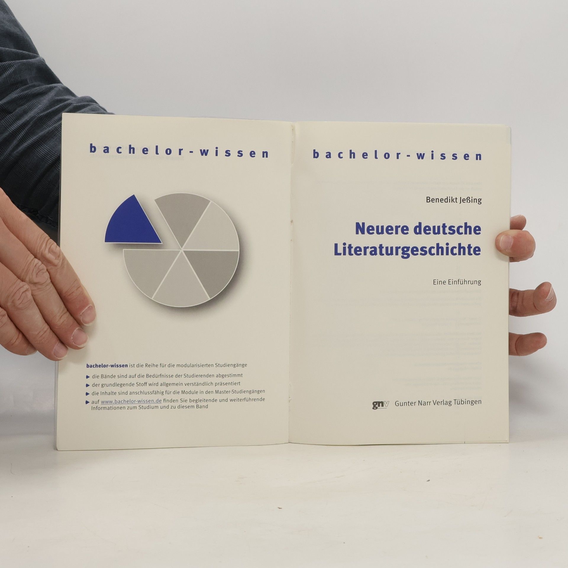 Benedikt Jeßing Neuere deutsche Literaturgeschichte