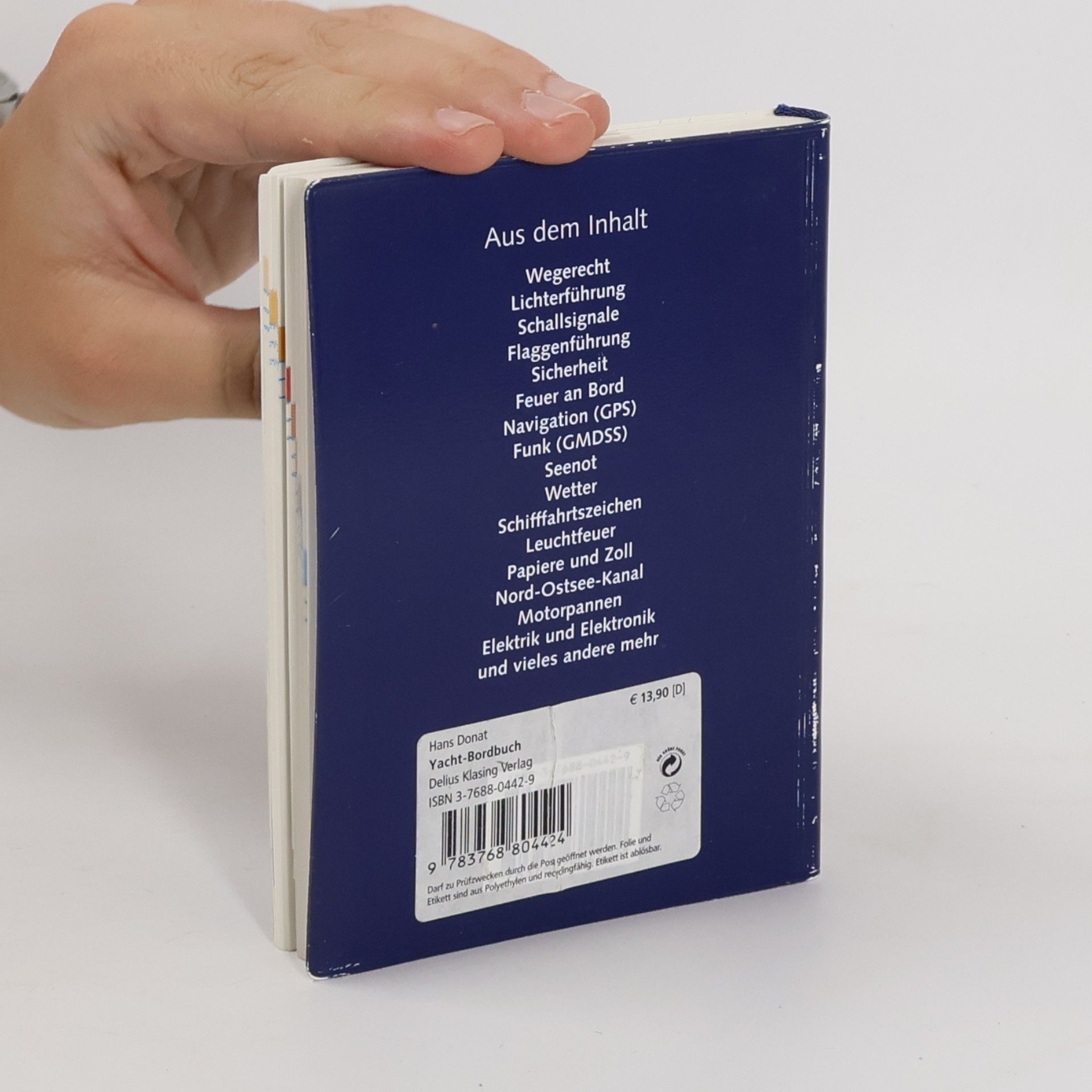Hans Donat Yacht-Bordbuch