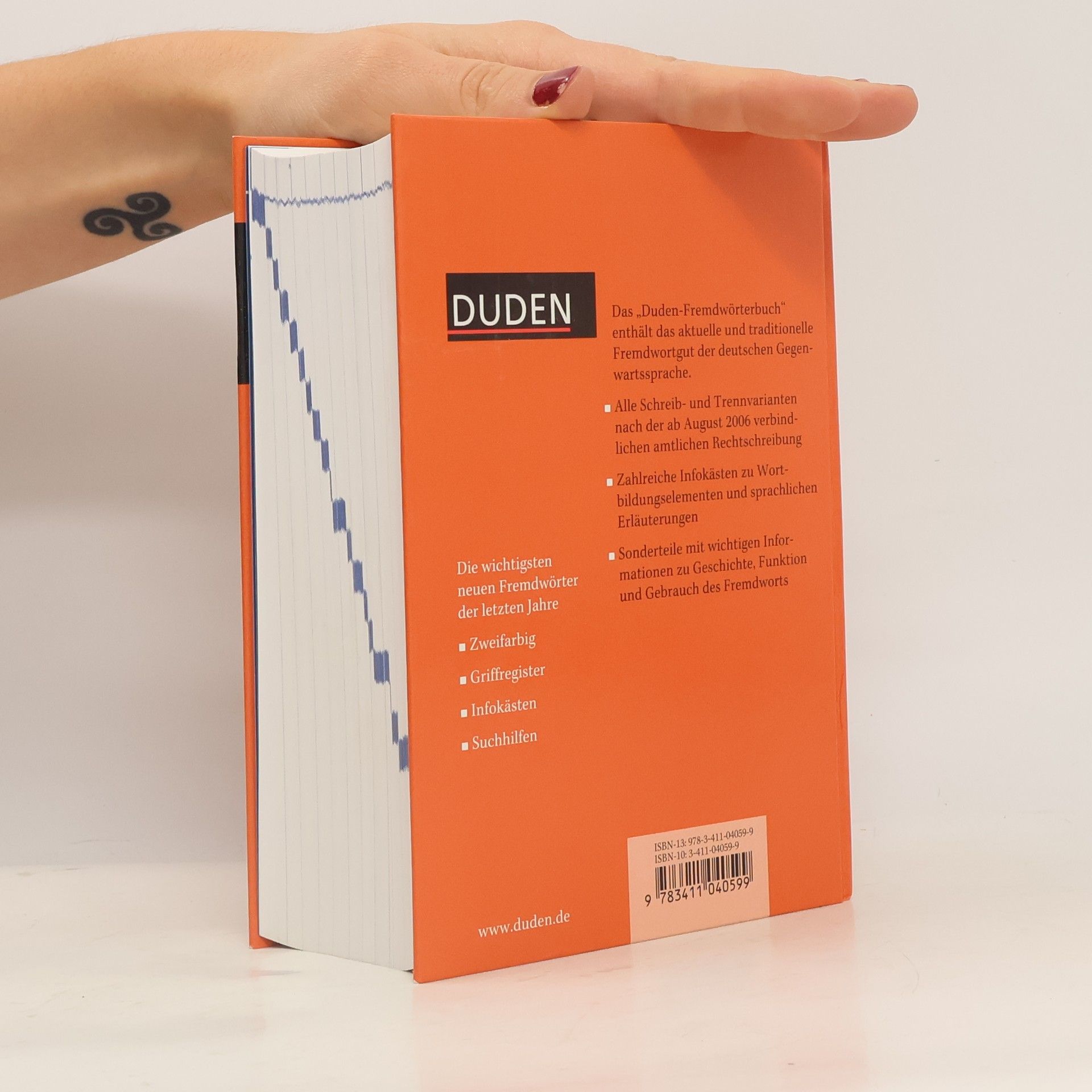 Ursula Kraif Duden - das Fremdwörterbuch