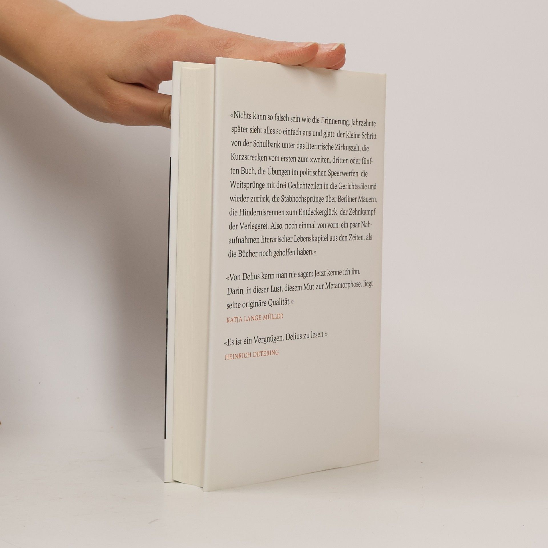 Friedrich Christian Delius Als die Bücher noch geholfen haben